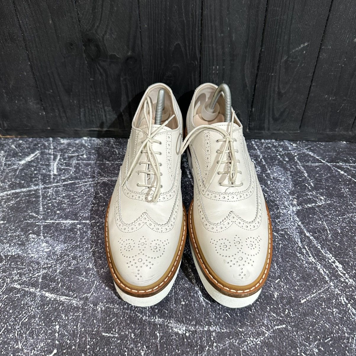 Tod's TOD’S Women’s Platform Leather Shoes Size 39.5 Size US 9.5 / IT 39.5 - 4 Thumbnail