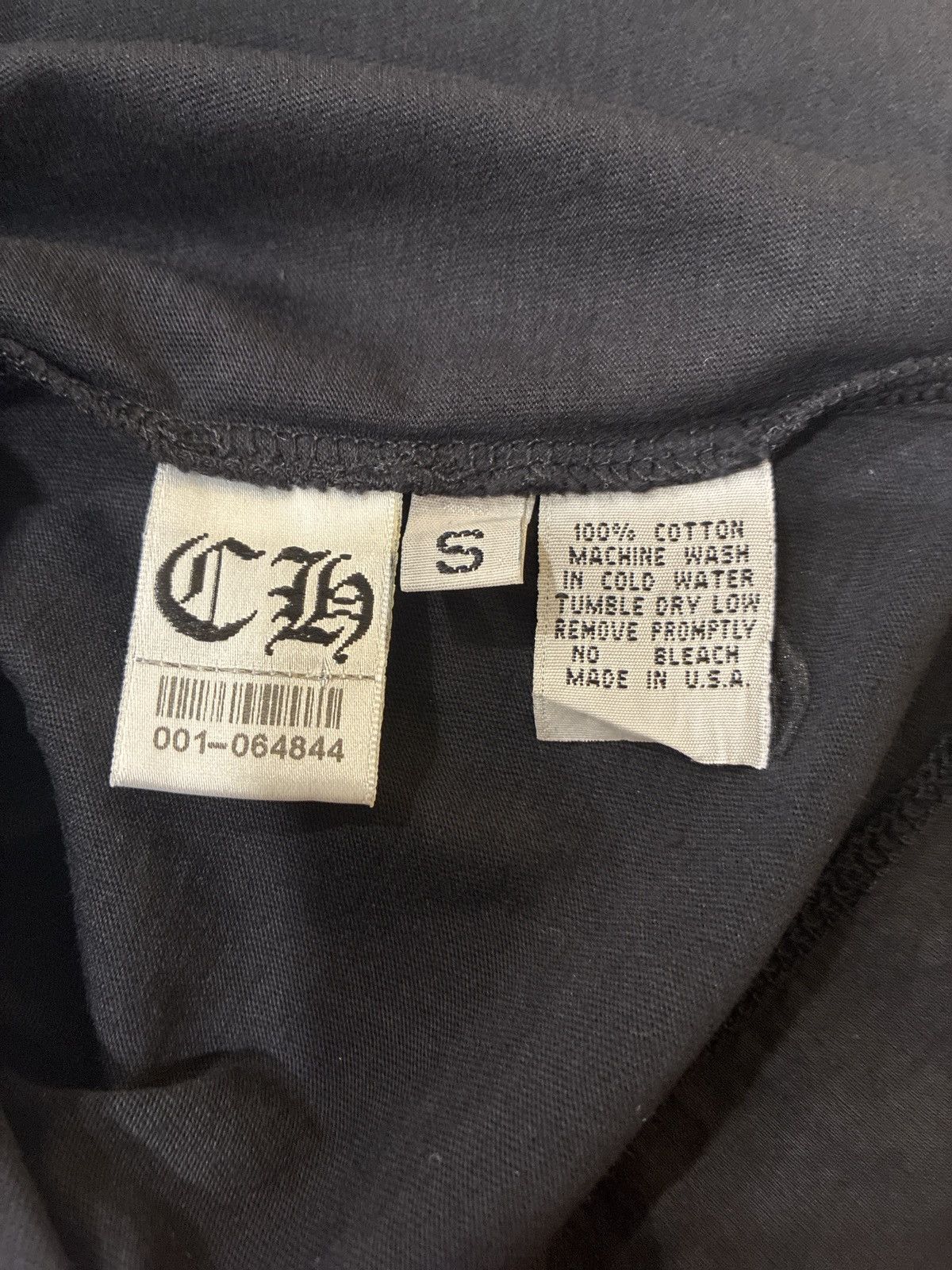 Chrome Hearts Chrome Hearts Polo Shirt with silver Cross Ball Buttons Size US S / EU 44-46 / 1 - 10 Thumbnail