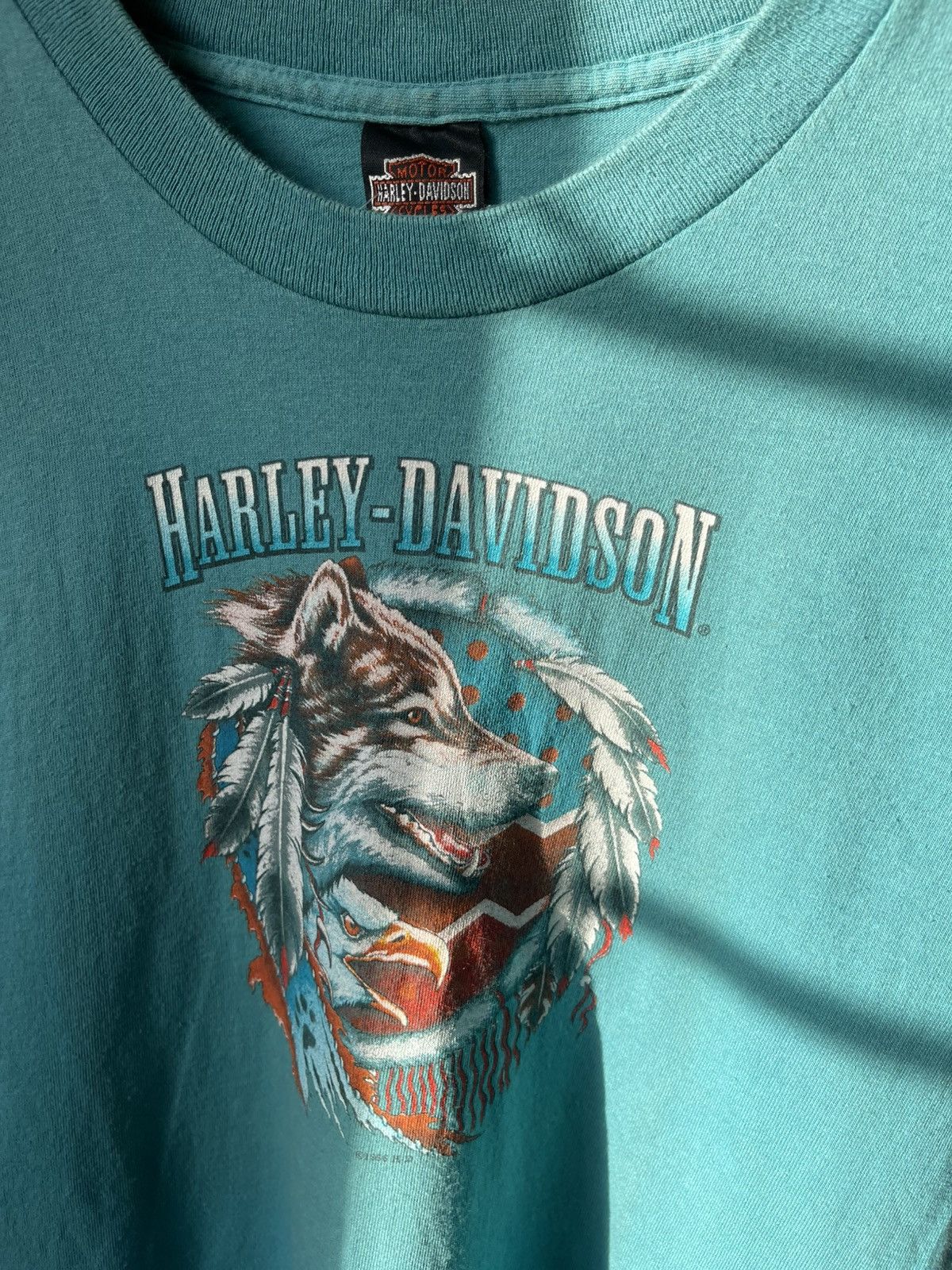 Harley Davidson 1996 Harley Davidson Tee Size US XS / EU 42 / 0 - 3 Thumbnail