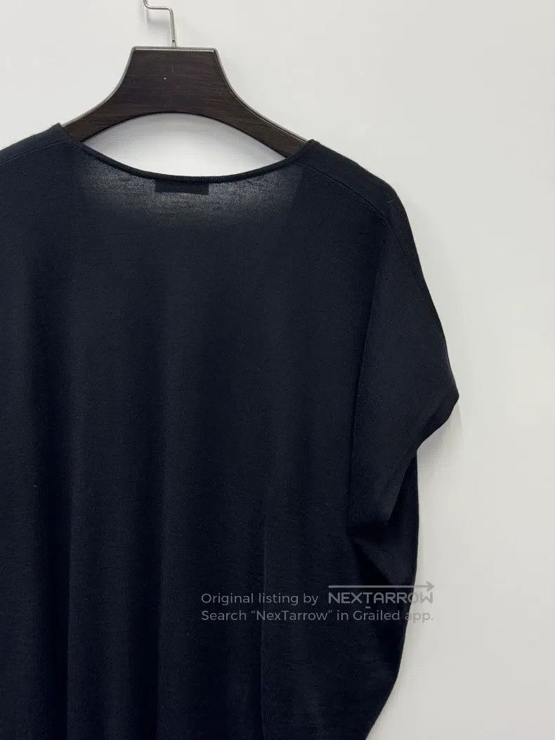 Brunello Cucinelli Brunello Cucinelli Women's Short Sleeve Cashmere Knit Top Size L / US 10 / IT 46 - 4 Thumbnail