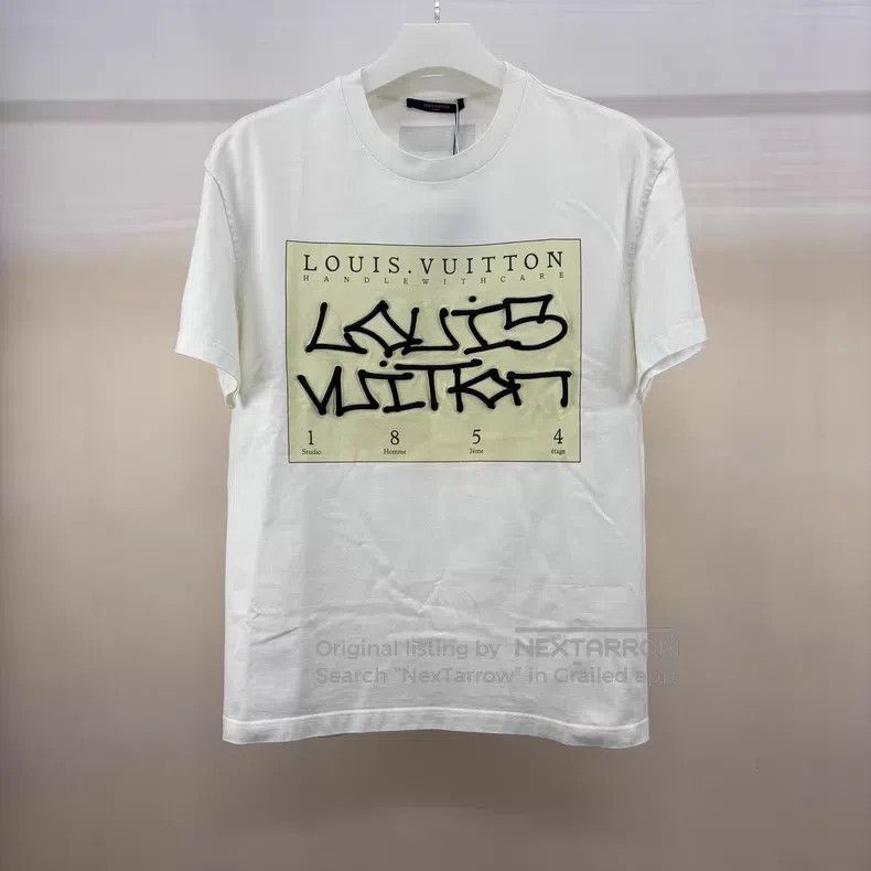 Louis Vuitton Louis Vuitton Oracle Letter Short Sleeve Size US L / EU 52-54 / 3 - 1 Thumbnail