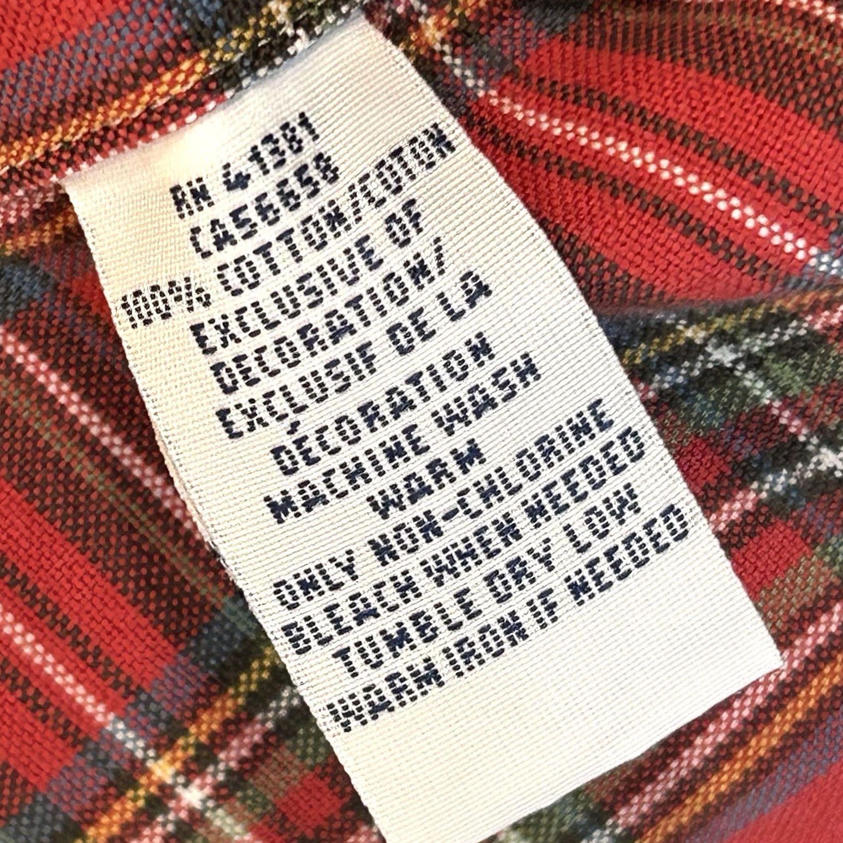 Ralph Lauren Ralph Lauren Shirt Men’s Medium Multi Tartan Plaid Button Up Long Sleeve Size US M / EU 48-50 / 2 - 6 Thumbnail