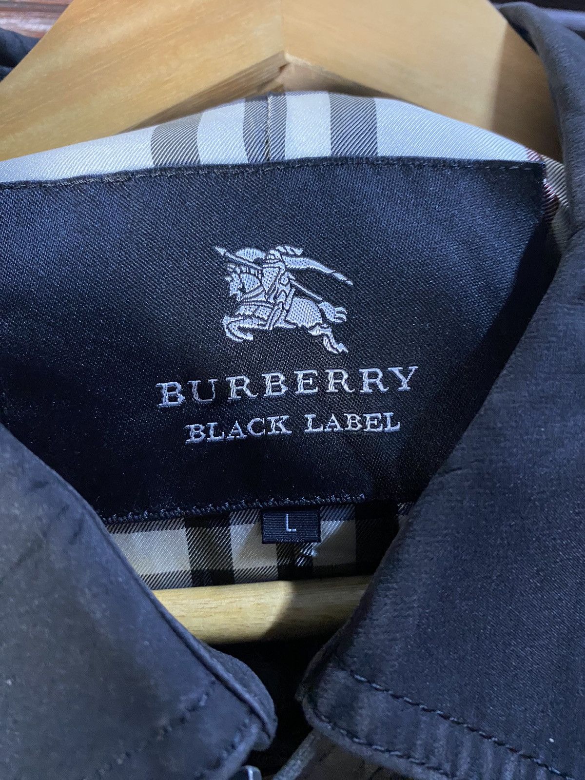 Burberry Prorsum Vintage Burberrys Black Label Trench Coat Size US L / EU 52-54 / 3 - 10 Thumbnail