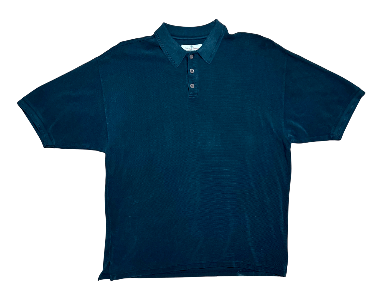 Tommy Bahama Tommy Bahama Dark Gray Silk Polo Shirt Size US XL / EU 56 / 4 - 1 Thumbnail