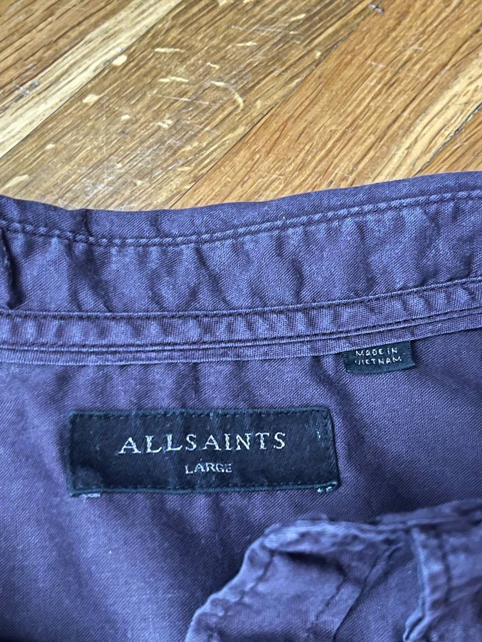 Allsaints Allsaints basic logo classic shirt Size US L / EU 52-54 / 3 - 3 Thumbnail