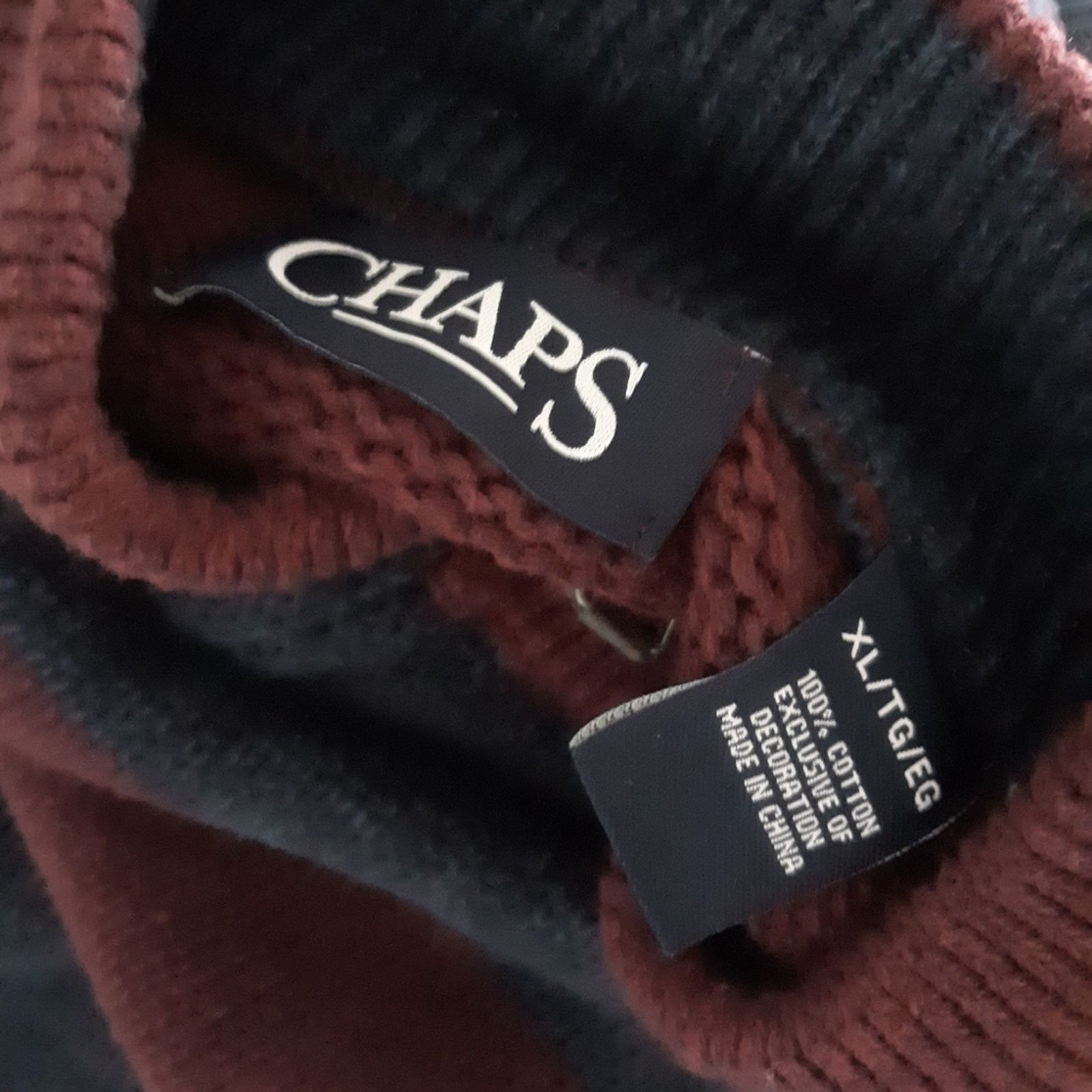 Chaps VTG Chaps 1/4 Zip Sweater XL Size US XL / EU 56 / 4 - 4 Thumbnail