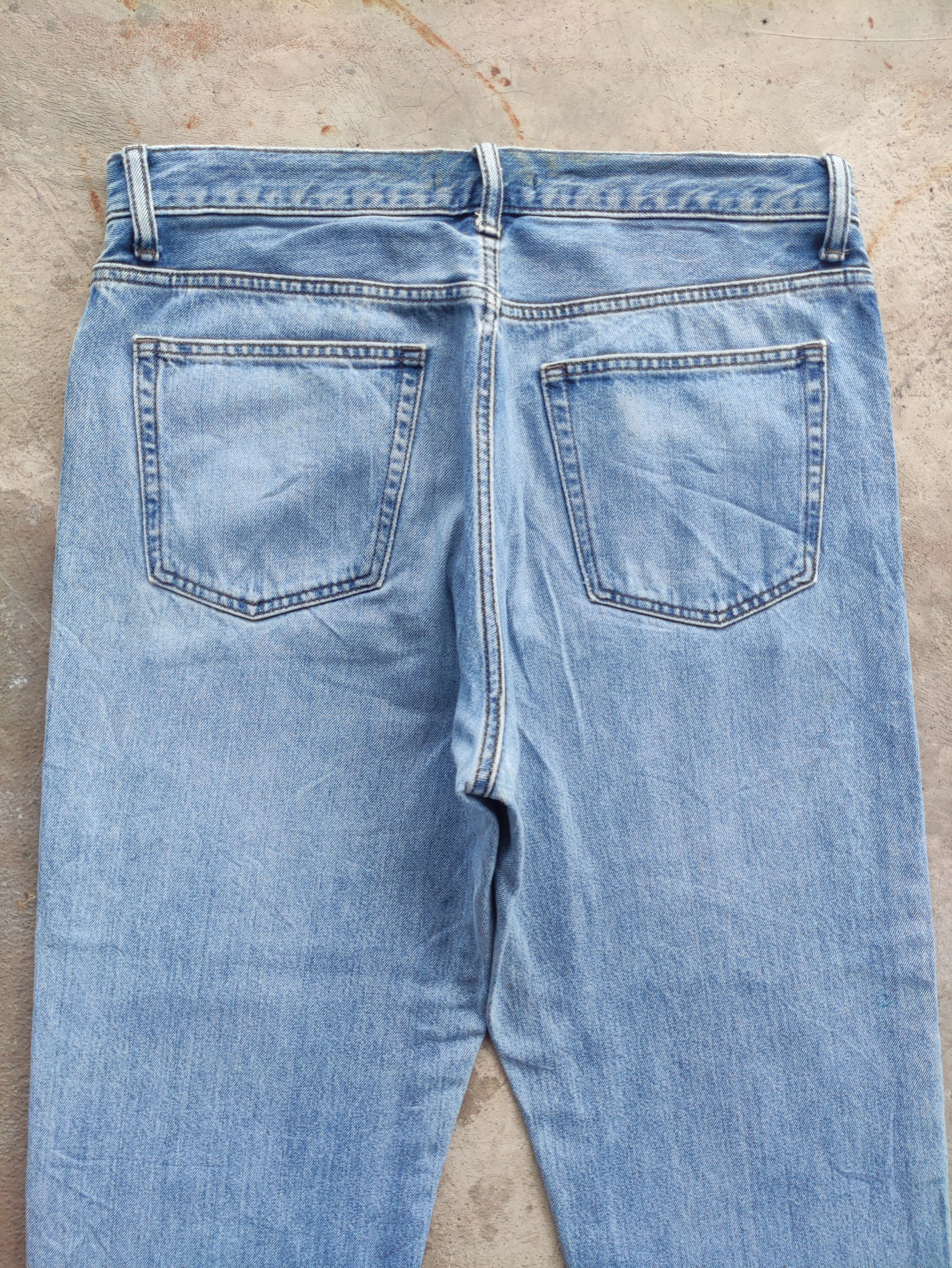 Japanese Brand Vintage Japanese Jean Distressed Faded Denim Pants Size US 34 / EU 50 - 9 Thumbnail