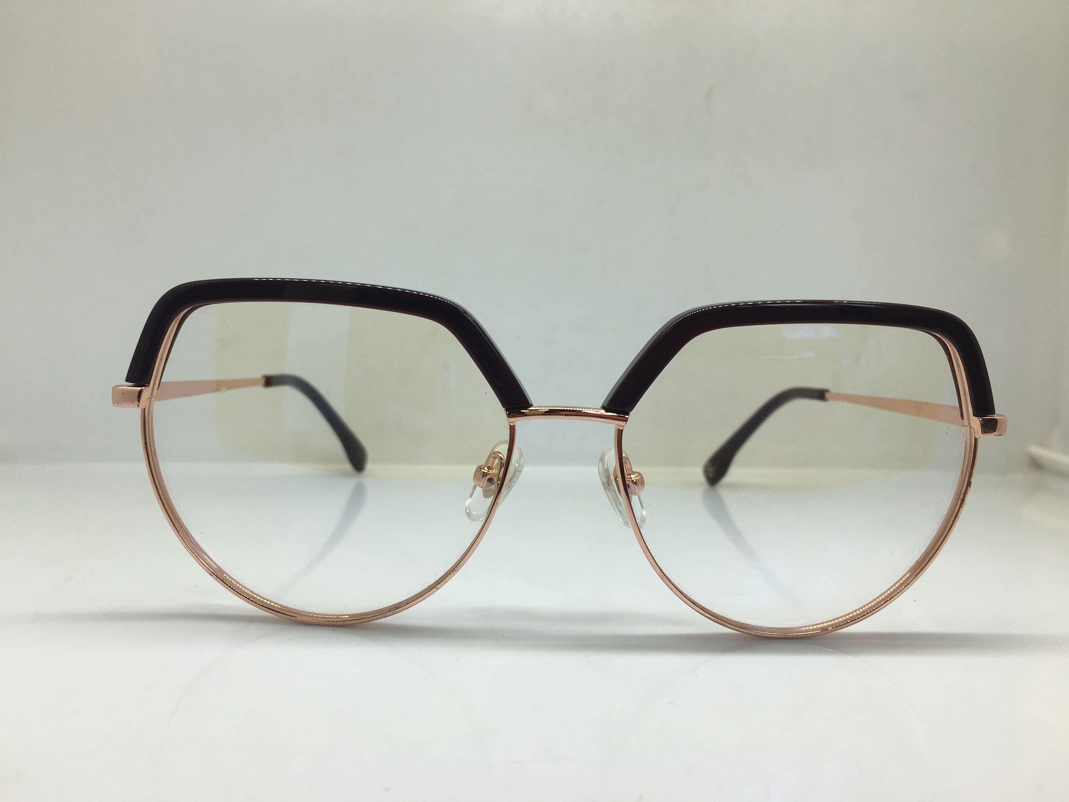 Other Brown Gold Cateye Eyeglasses Frame Size ONE SIZE - 1 Thumbnail