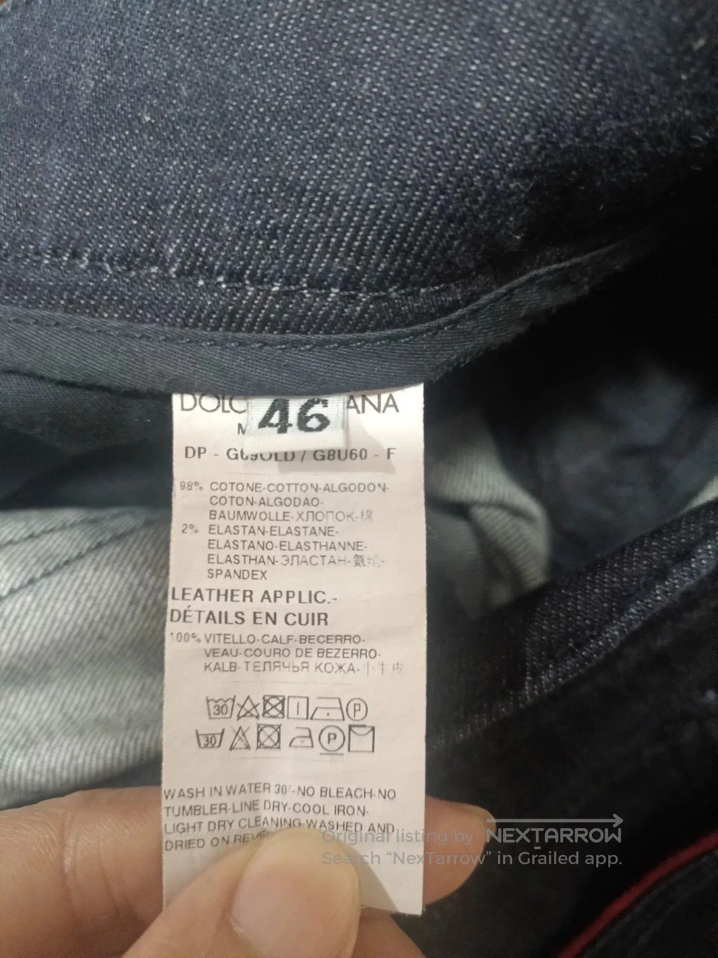 Dolce & Gabbana Dolce & Gabbana DG Runway Jeans 46. Size US 30 / EU 46 - 7 Thumbnail