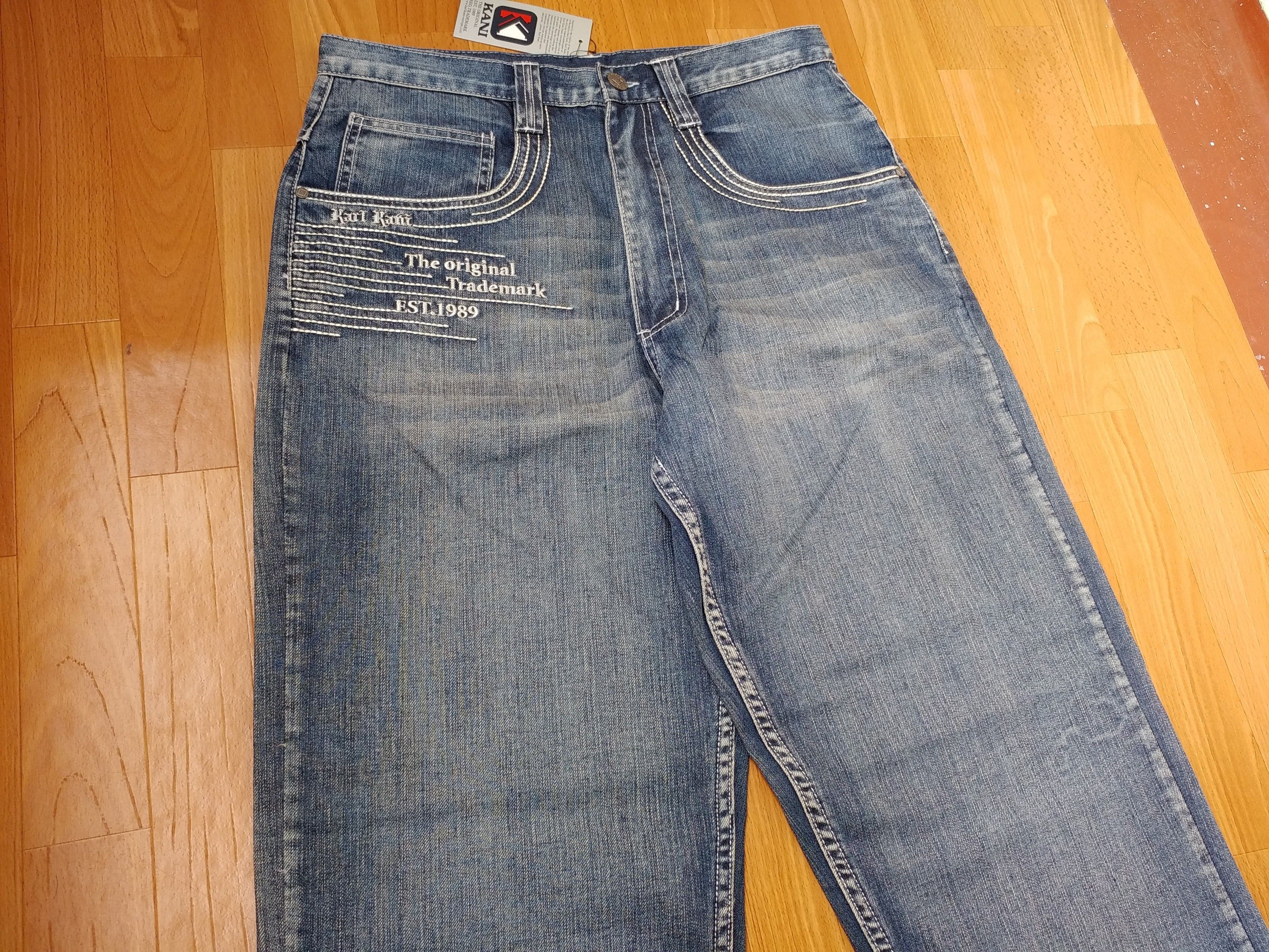 Karl Kani KARL KANI jeans oldschool deadstock baggy vintage 1990s W 32 Size US 32 / EU 48 - 11 Thumbnail