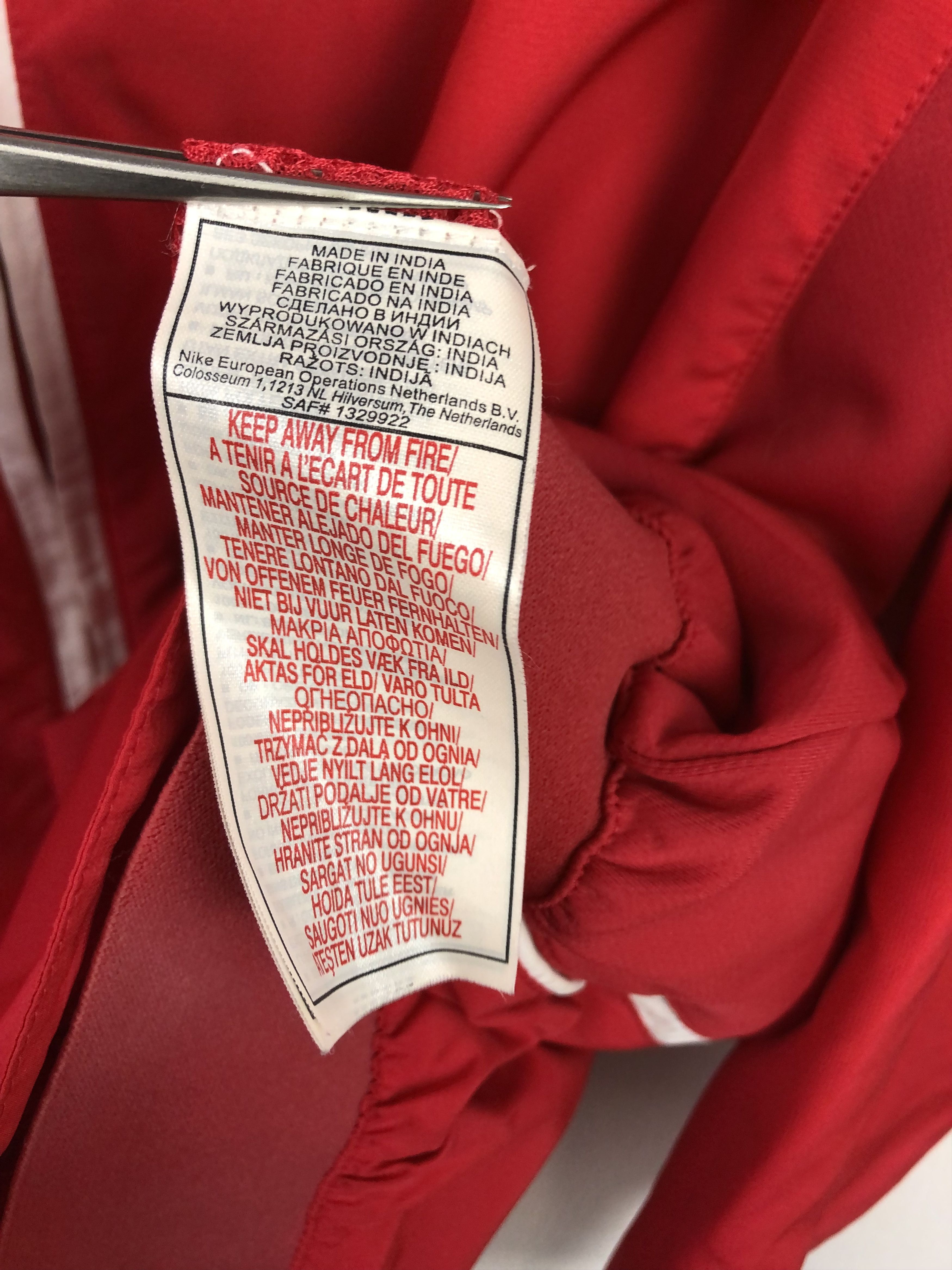 Nike Vintage Nike Arsenal Football Jacket Soccer Track Top Mens Size US L / EU 52-54 / 3 - 7 Thumbnail