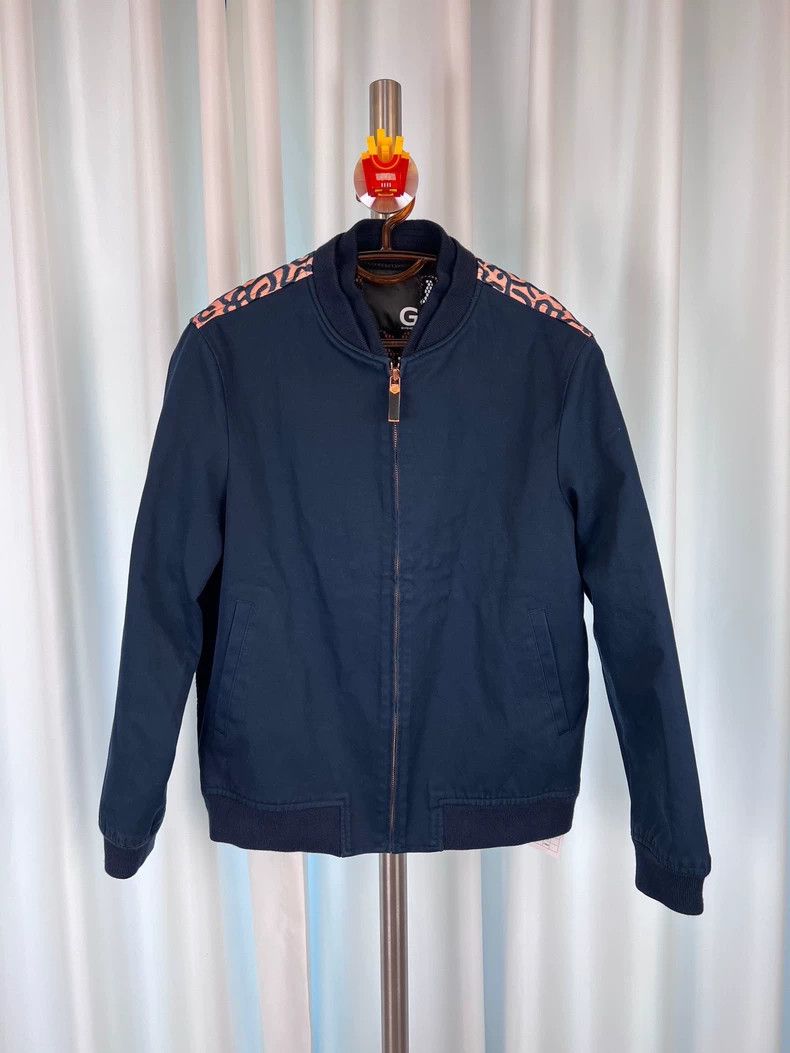 Givenchy Men's Embroidered Zip-up Jacket / Size L