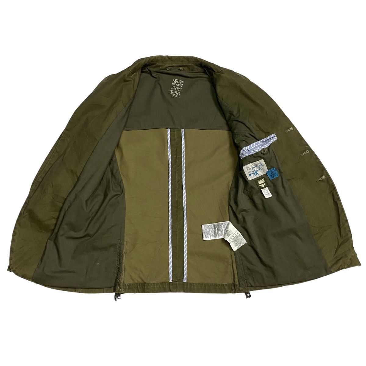 Diesel Vintage Diesel Jacket olive patina green Size US S / EU 44-46 / 1 - 9 Thumbnail