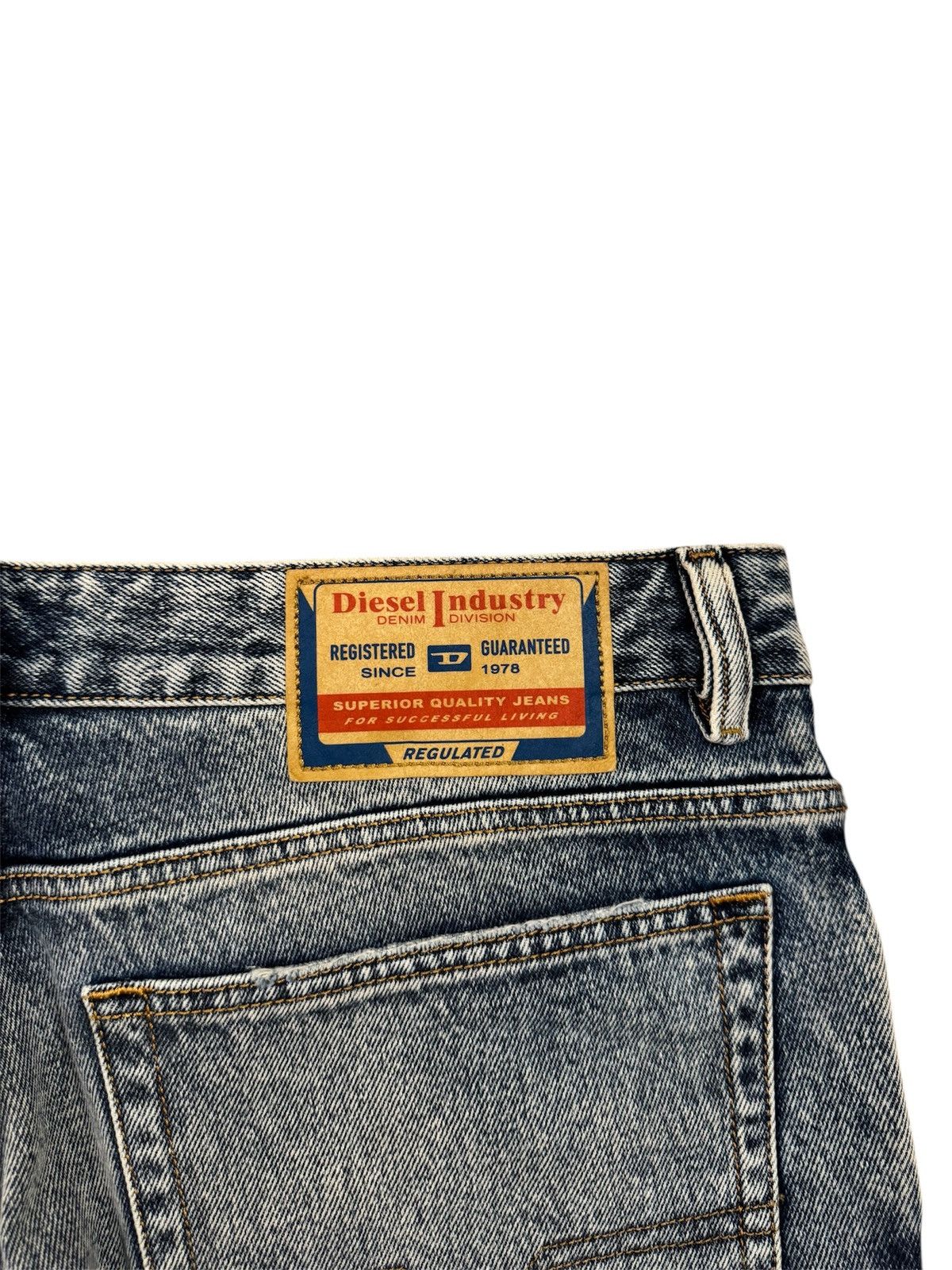 Diesel 🔥450$ Diesel 1955 D-Rekiv Straight Jeans/Diesel Rekiv Jeans Size US 34 / EU 50 - 17 Thumbnail