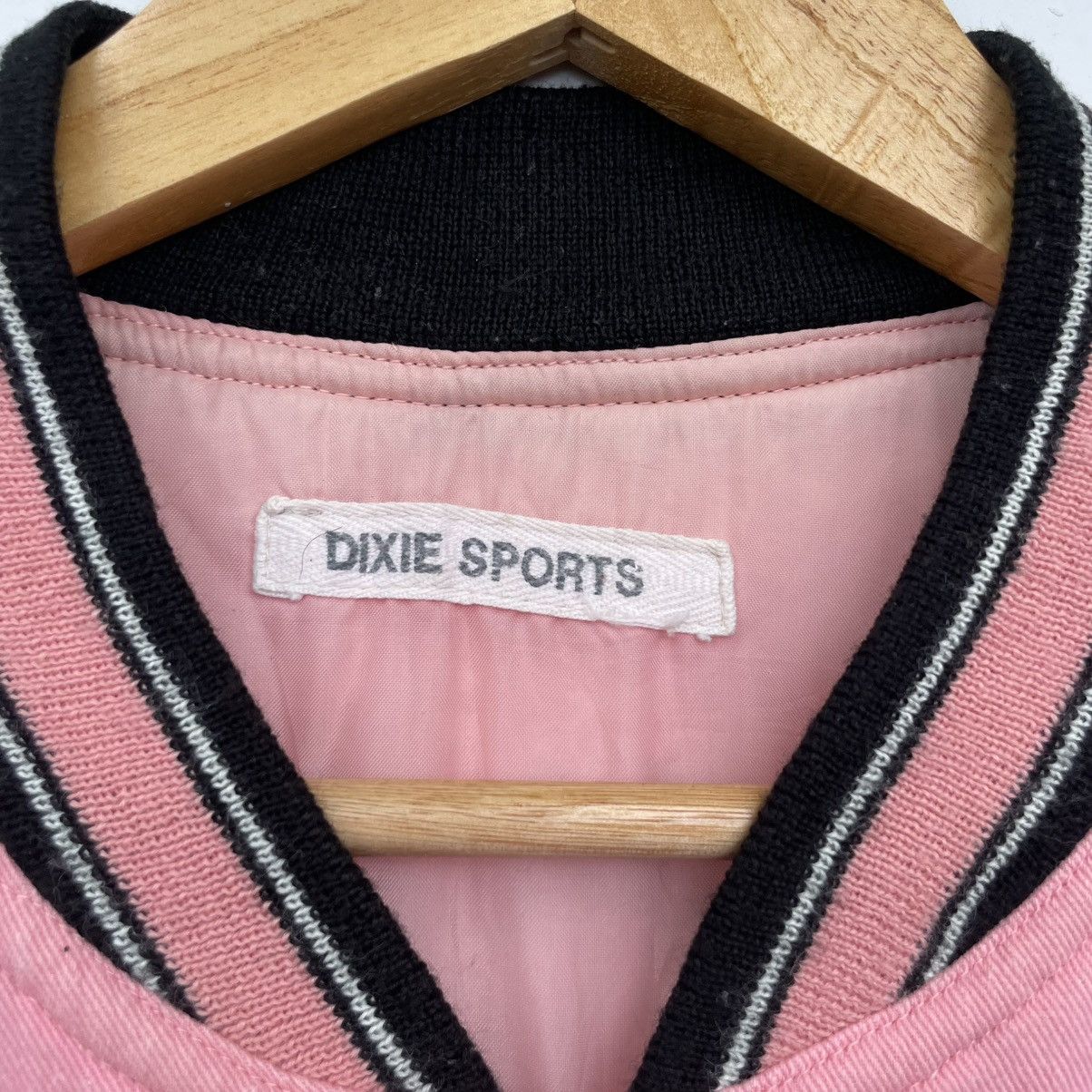 NHL 💥Vintage Japanese Brand Dixie Sport Bomber Hockey Jacket Size M / US 6-8 / IT 42-44 - 9 Thumbnail