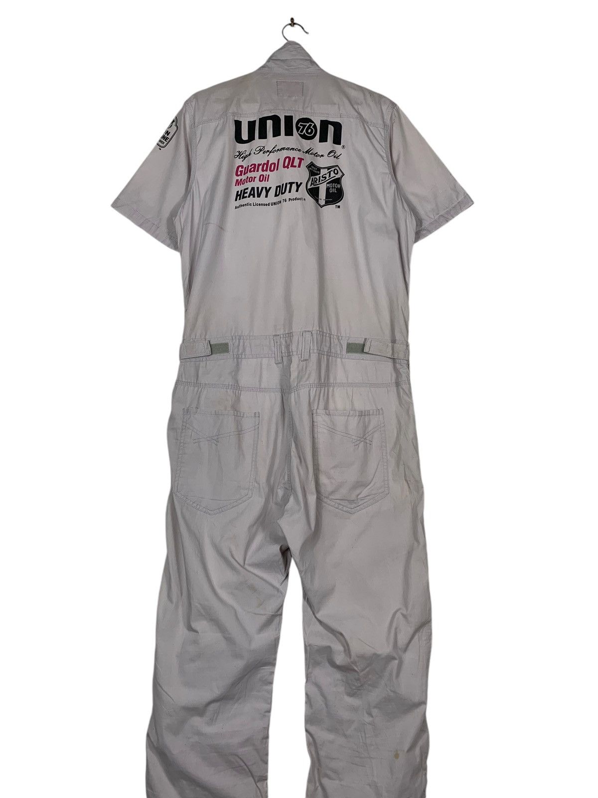 Japanese Brand Vintage Union 76 Heavy Duty Motor Oil Coverall Size US 36 / EU 52 - 9 Thumbnail