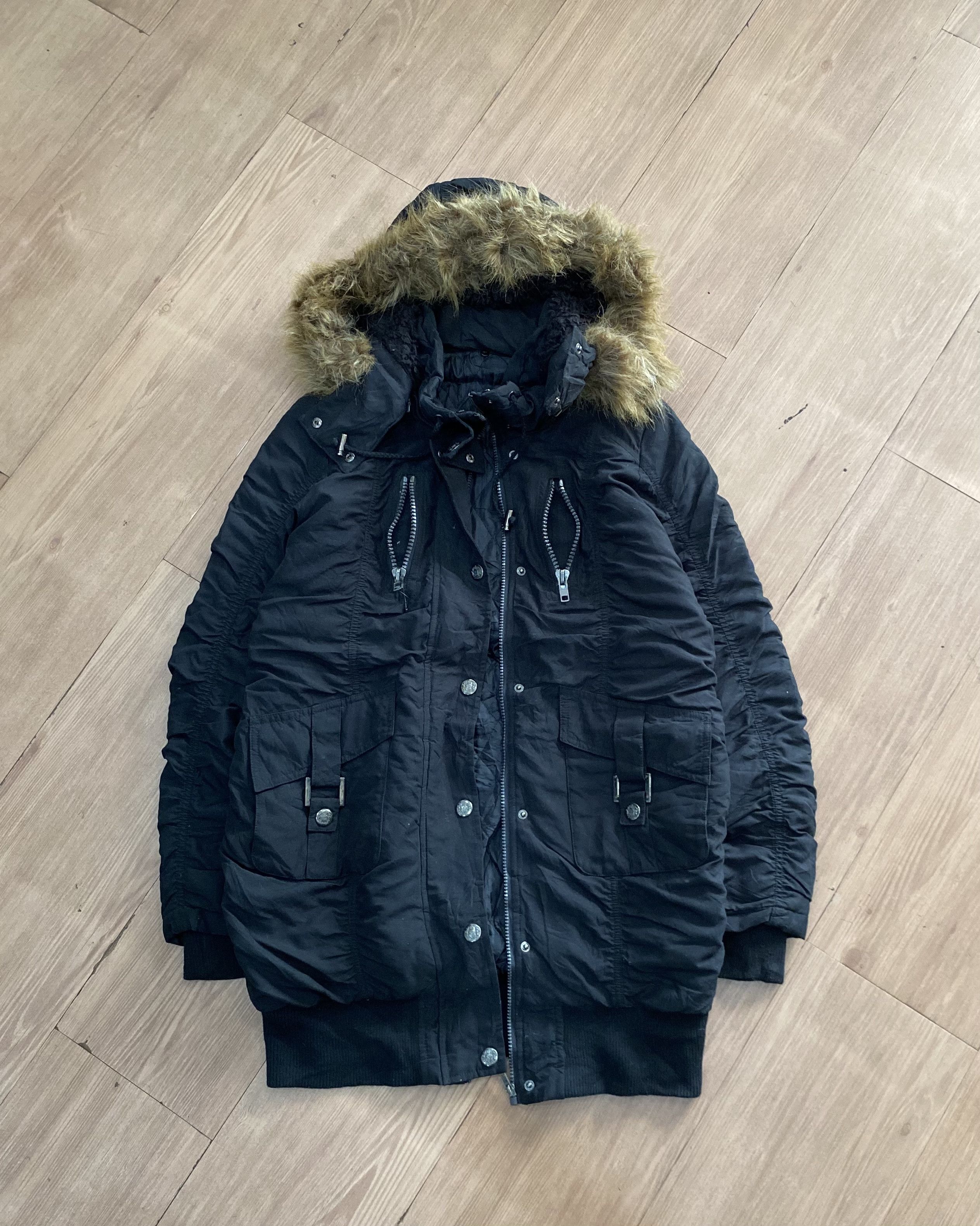 Le Grande Bleu (L.G.B.) Japanese brand Fur Bondage Jacket - Like Tornado Mart Size US L / EU 52-54 / 3 - 7 Thumbnail