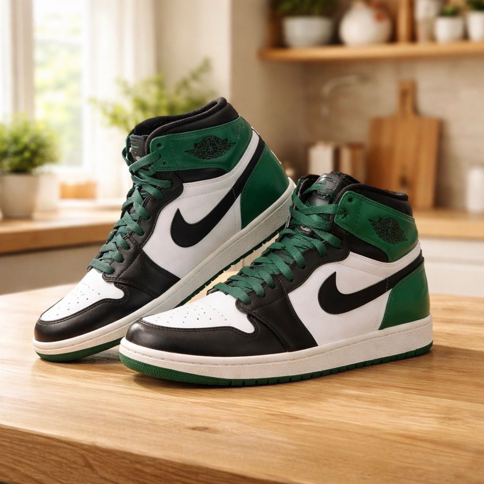 Nike Nike Air Jordan 1 Retro High OG DMP Celtics 2009 332550-101, Size US 10 / EU 43 - 1 Thumbnail