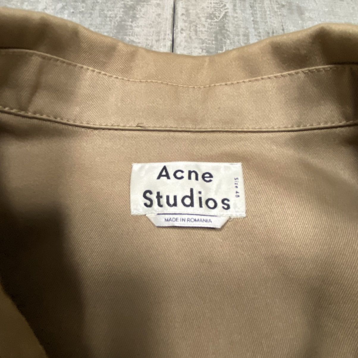 Acne Studios Mens Acne Studios Work Shirt Size US M / EU 48-50 / 2 - 4 Thumbnail