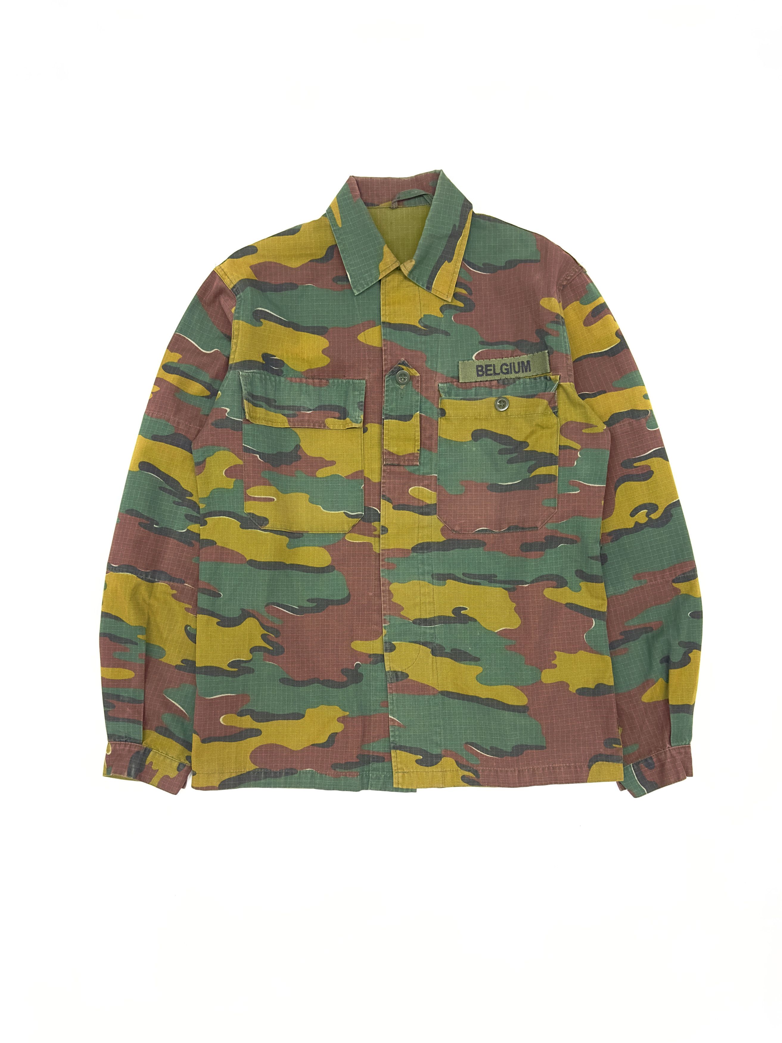Other Belgium Camo OverShirt Button Jacket 1980s Size US M / EU 48-50 / 2 - 3 Thumbnail