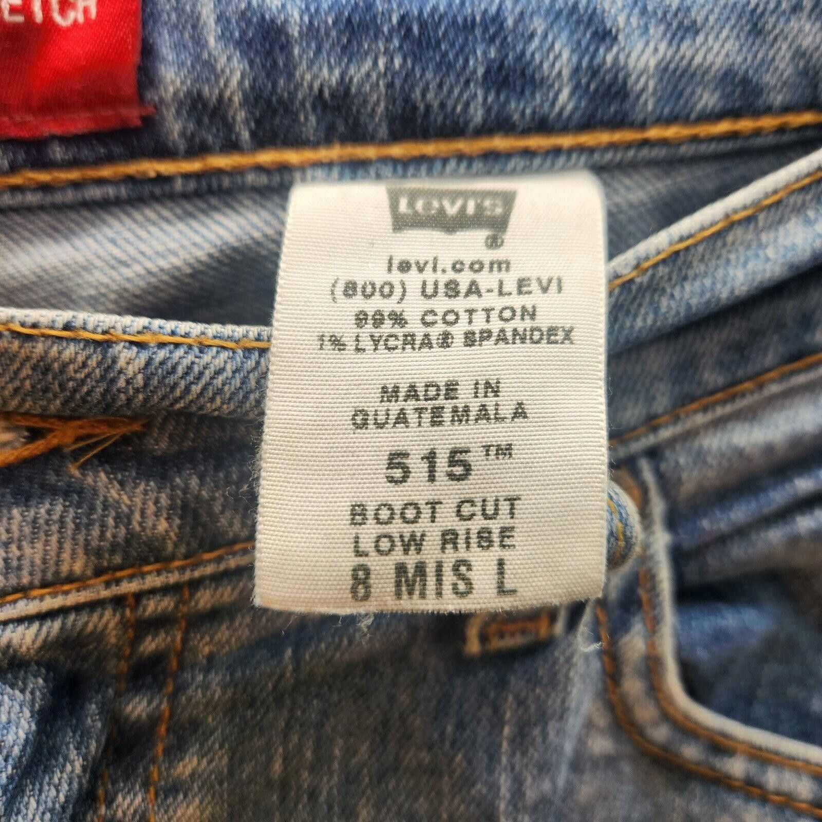 Levi's levis 515 Nouveau Boot Cut Jeans Size 8 Misses Long Size 30" / US 8 / IT 44 - 5 Thumbnail