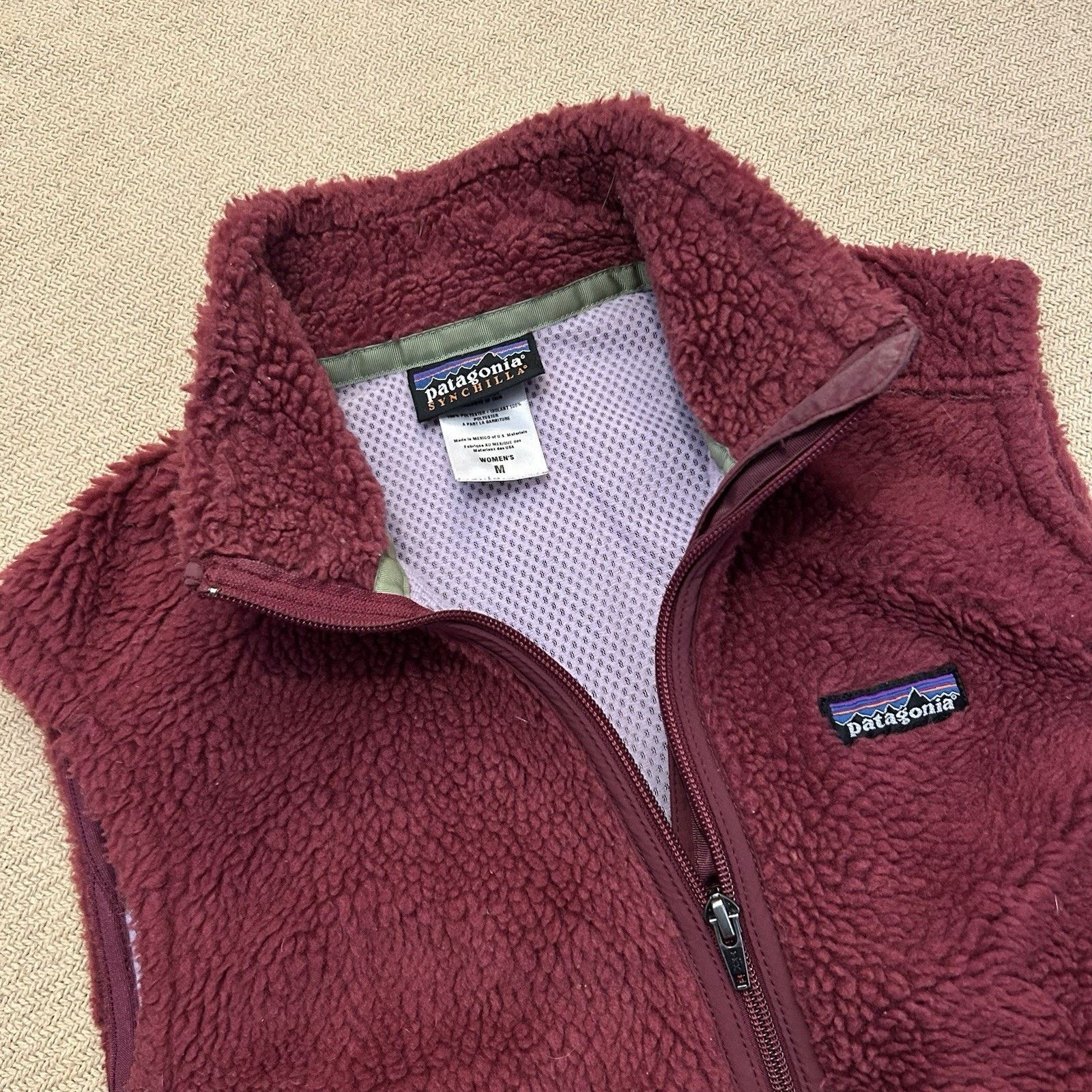 Patagonia Retro X Synchilla Deep Pile Fleece Pull Zip Vest Medium Size M / US 6-8 / IT 42-44 - 2 Thumbnail