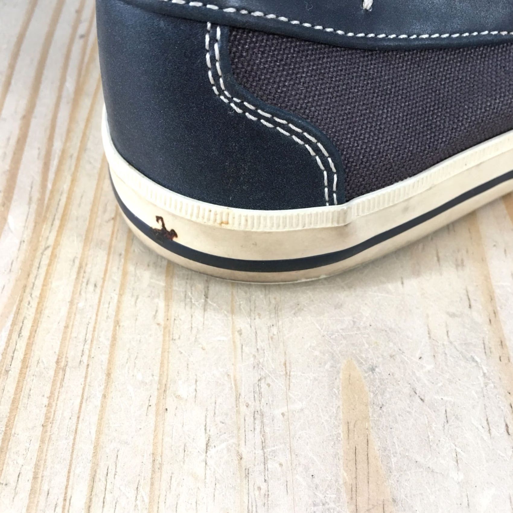 Gap Gap Mens Boat Shoe Blue Canvas Lace Up Low Top Casual Comfort Round Toe Flats Size US M / EU 48-50 / 2 - 3 Thumbnail