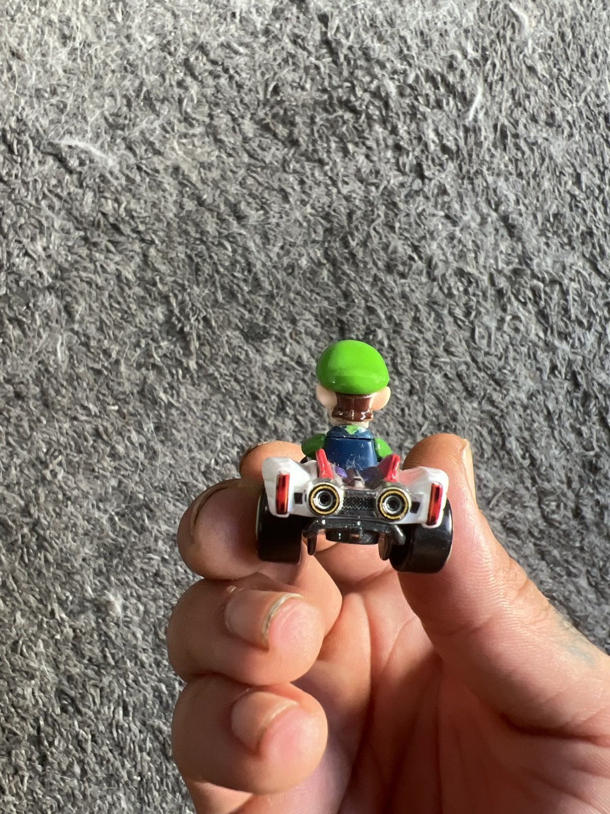 Nintendo 2019 Mattel Nintendo Hot Wheels Mario Kart Luigi P-Wing Size ONE SIZE - 6 Thumbnail