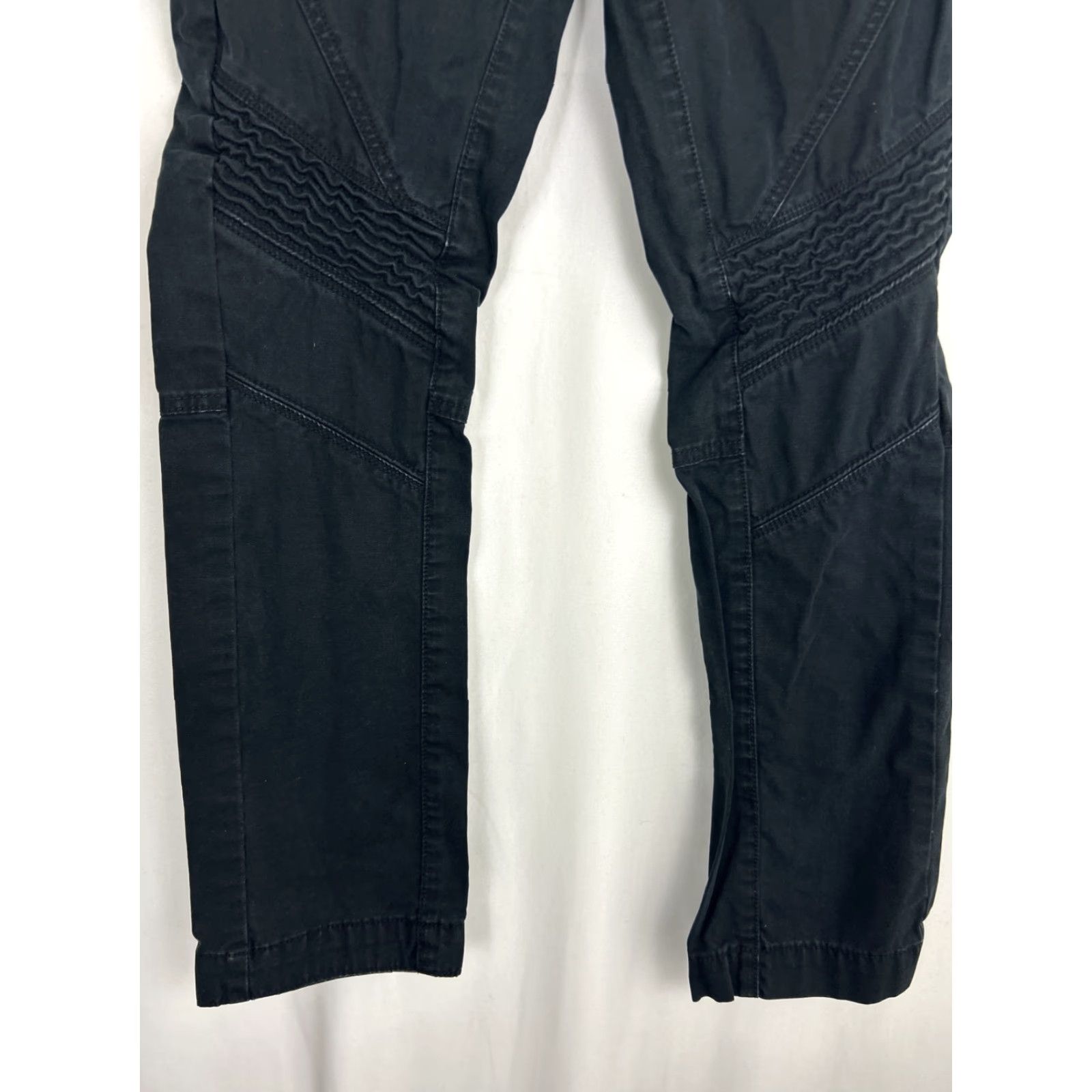 Converse Converse Men Pants Moto Black 30x30 Cotton Blend Double Knee Size US 30 / EU 46 - 2 Thumbnail