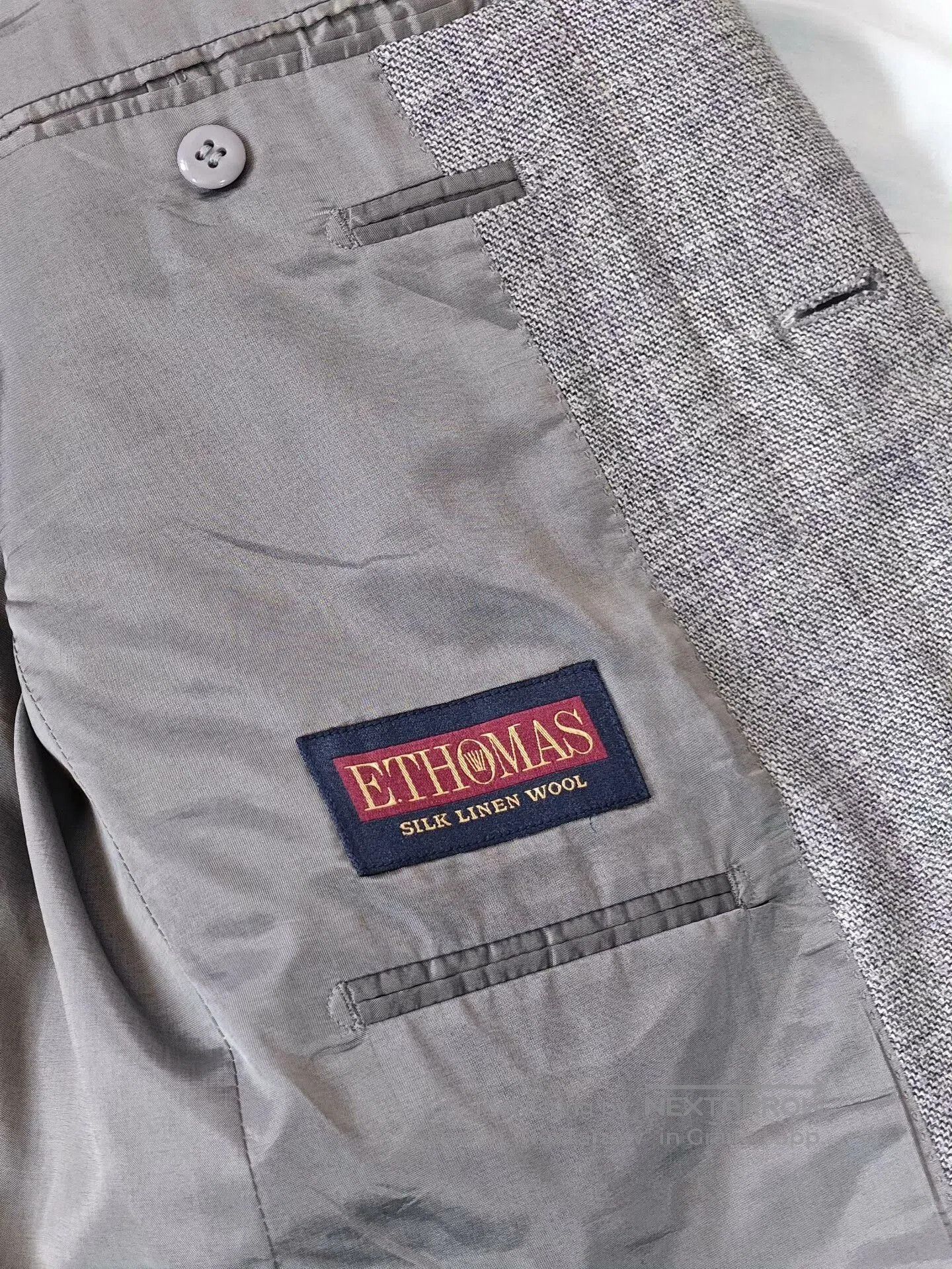 Ede & Ravenscroft Custom Ede Ravenscroft Gray Suit Jacket. Size US M / EU 48-50 / 2 - 8 Thumbnail