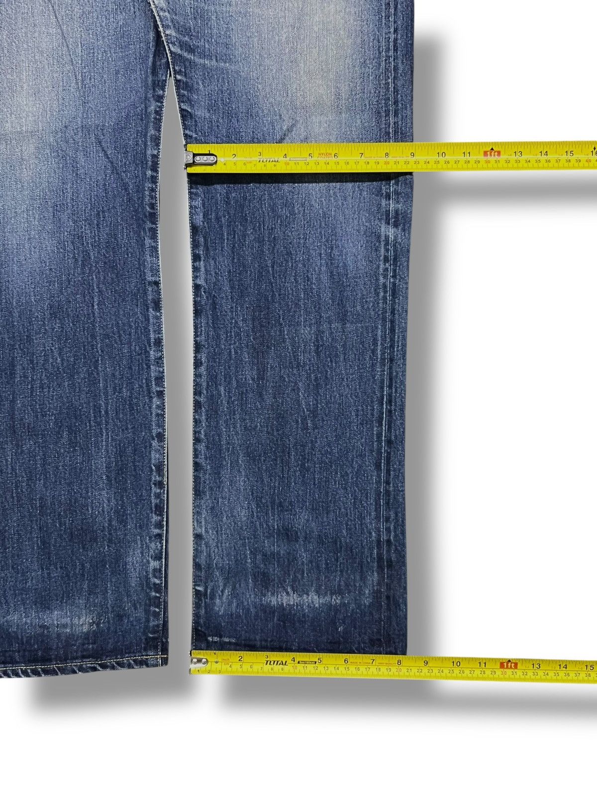 Uniqlo Vintage Uniqlo Selvedge Denim Japan - Faded Wash Jeans Size US 36 / EU 52 - 18 Thumbnail