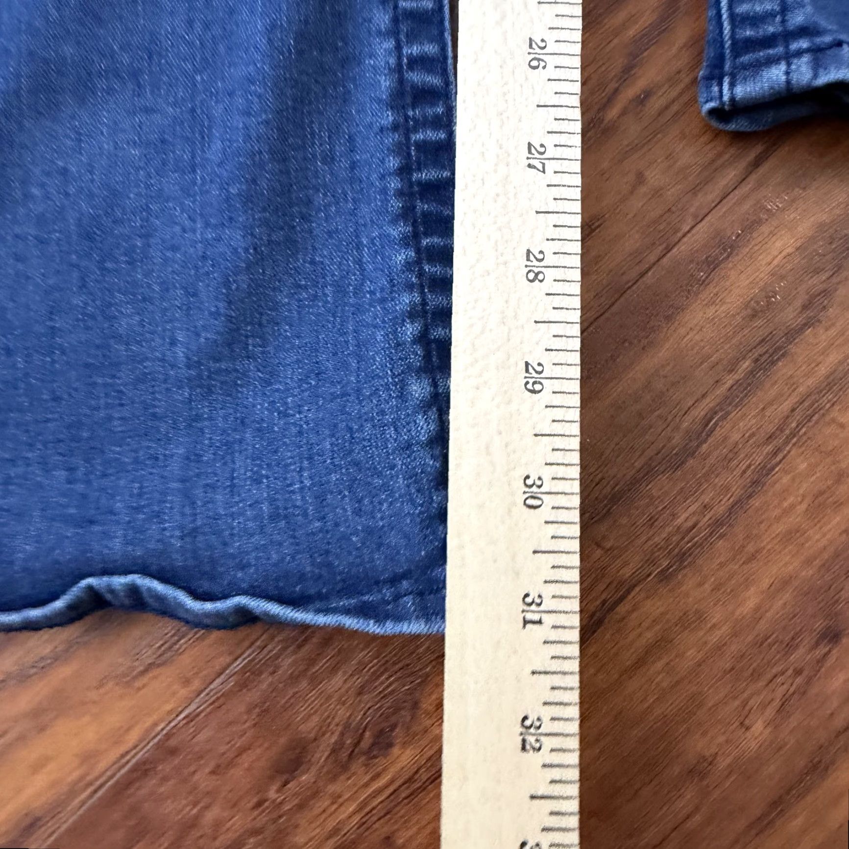 Vintage Seven7 Jeans Women 12 Boot Cut Slim Low Rise Dark Wash Stretch Denim 30x31 Blue Cotton Blend Regular Inseam 31 Jeans Womens Boots Cut Stretch Size 34" / US 12 / IT 48 - 6 Thumbnail