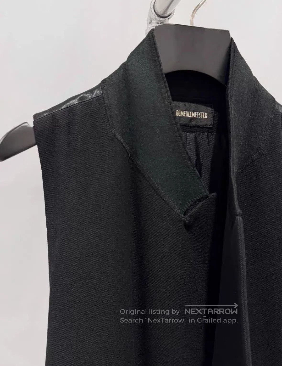 Ann Demeulemeester Ann demeulemeester black vest wxx. Size S / US 4 / IT 40 - 4 Thumbnail