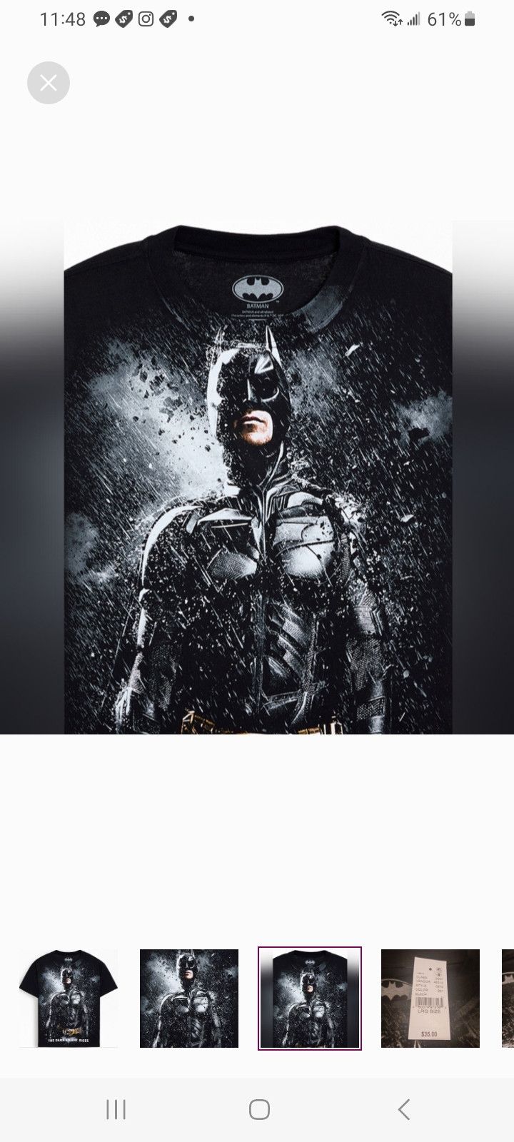 Other Batman Dark Knight Rises T-Shirt Size US L / EU 52-54 / 3 - 3 Thumbnail