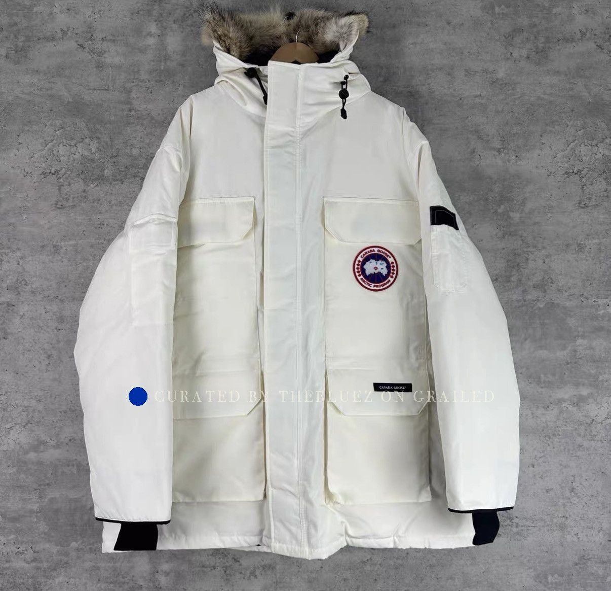 Canada Goose Expedition Down Parka in White Size US XXL / EU 58 / 5 - 1 Thumbnail