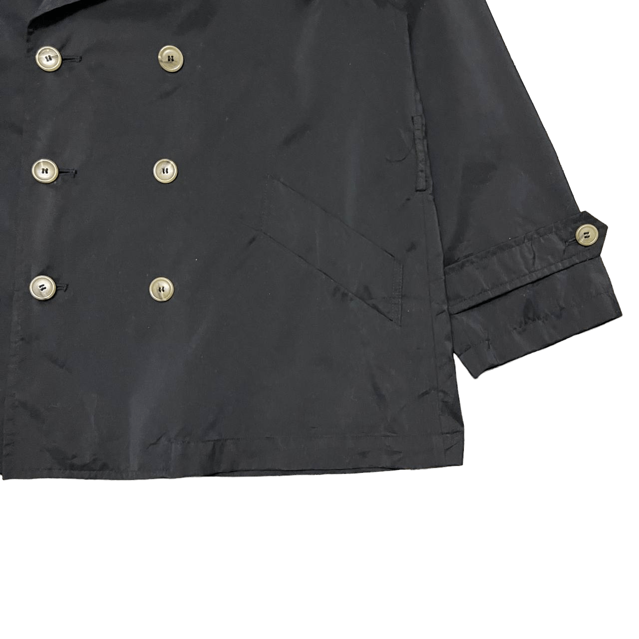 Yohji Yamamoto Vintage Flandre Club Double Breasted Coat Size US M / EU 48-50 / 2 - 4 Thumbnail