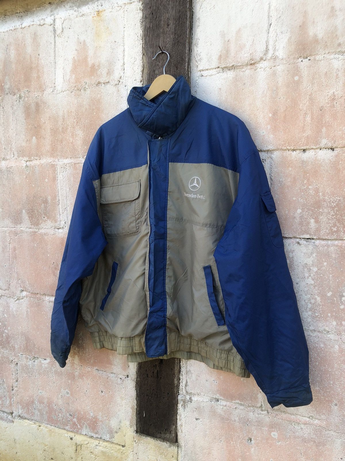 Mercedes-Benz Mercedes Benz Work Jacket Blue Color Size US L / EU 52-54 / 3 - 3 Thumbnail