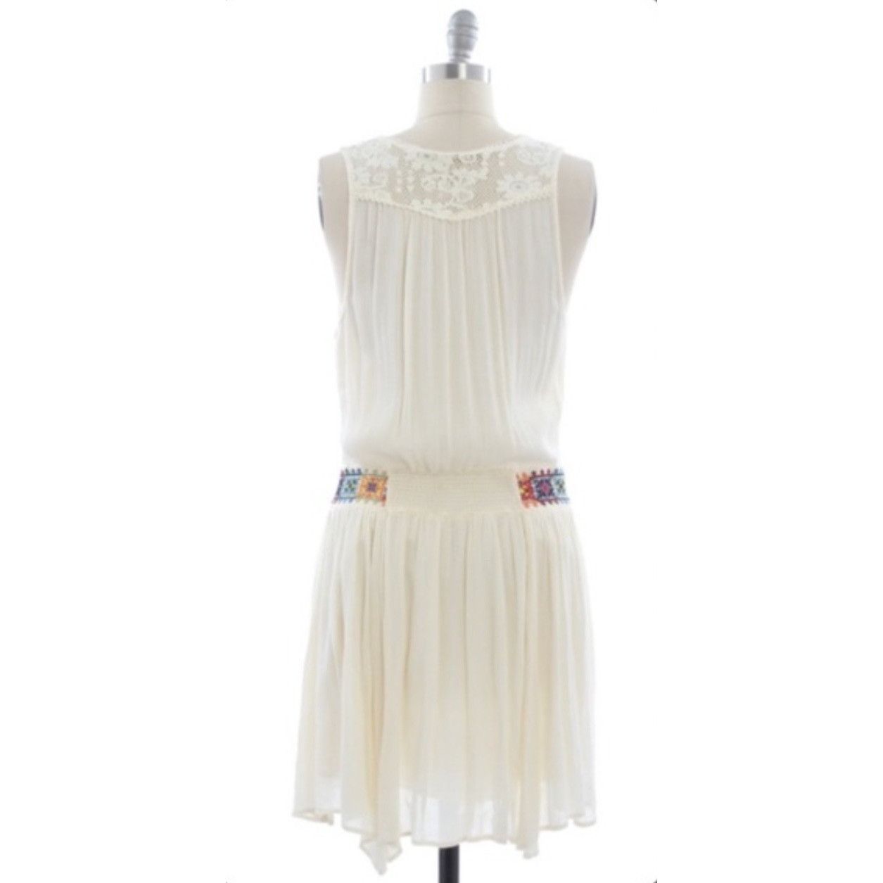 Free People NWT Free People Embroidered Mini Dress| Boho Coastal Cowgirl Size M / US 6-8 / IT 42-44 - 6 Thumbnail