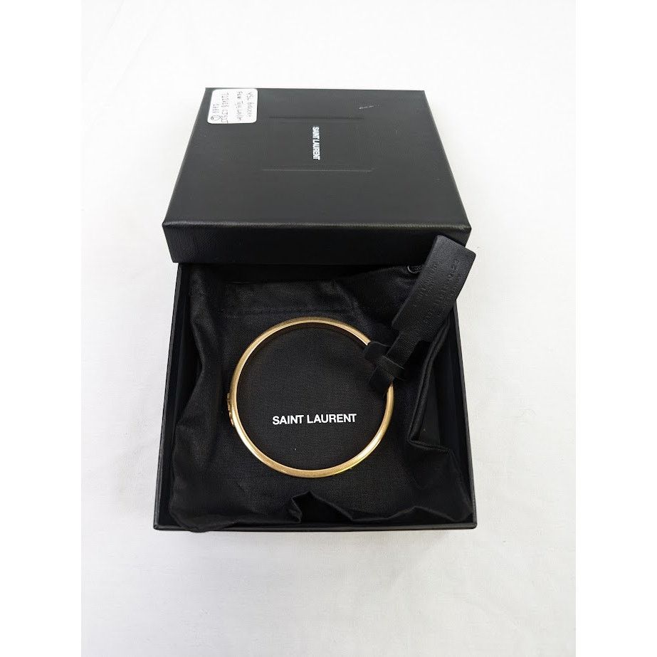 Saint Laurent Paris o1rshd1 Size: L / Bracelet in Gold/Black Size ONE SIZE - 9 Thumbnail