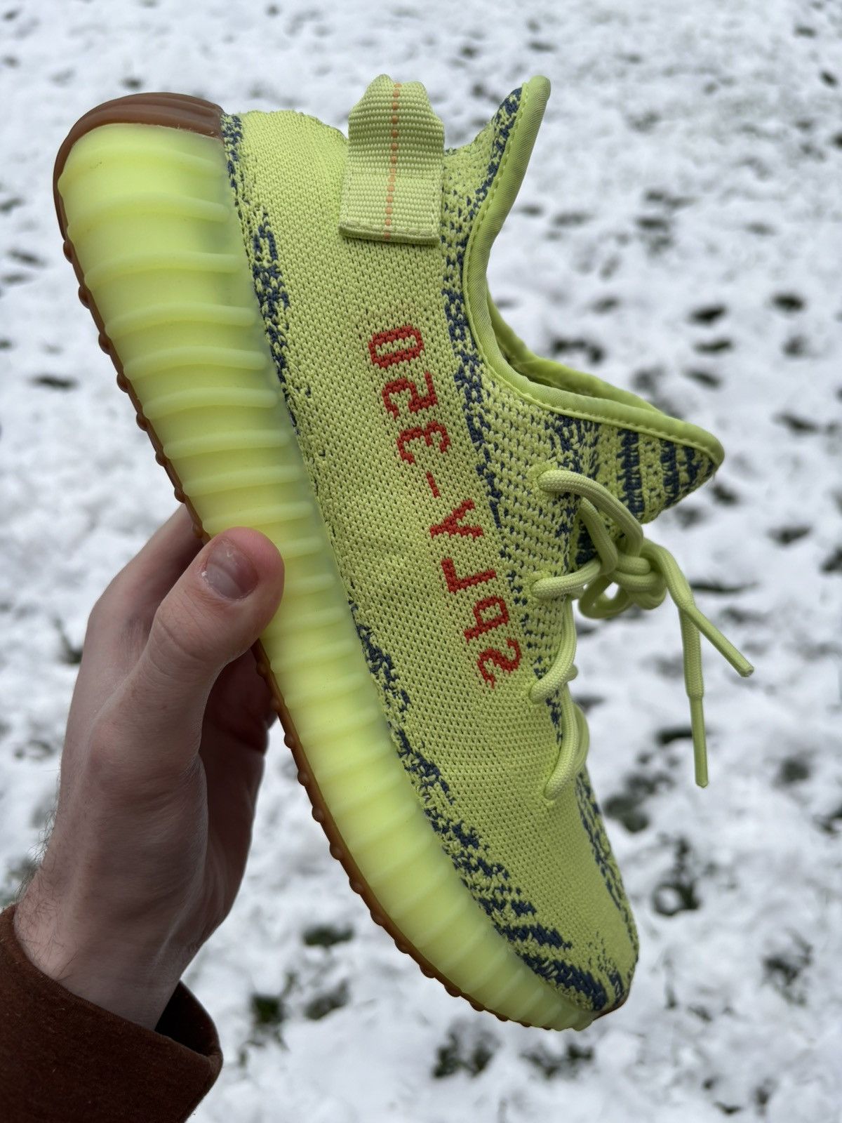 Adidas Adidas Yeezy Boost 350 V2 Low Semi Frozen Yellow Size 10 Size US 10 / EU 43 - 1 Thumbnail