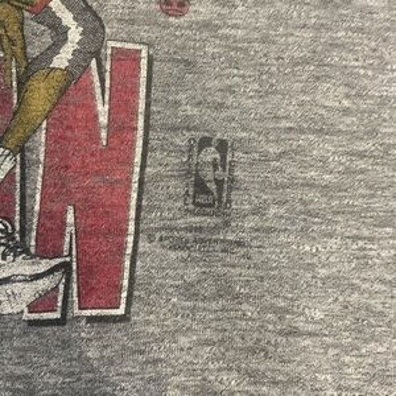 NBA Vintage 1989 Michael Jordan Chicago Bulls NBA T-Shirt Size US S / EU 44-46 / 1 - 4 Thumbnail