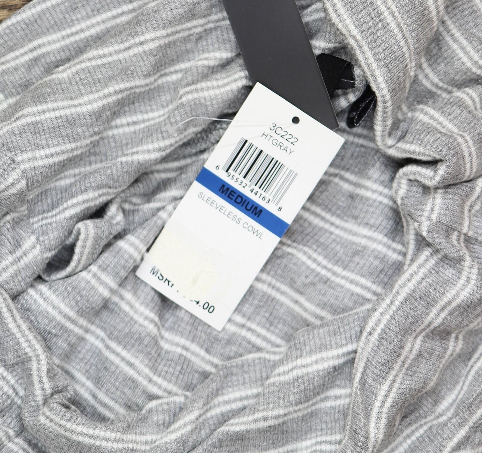 Other Nwt Ultra Flirt Sleeveless Cowl-neck Top 3c222mc Gray M Size M / US 6-8 / IT 42-44 - 3 Thumbnail