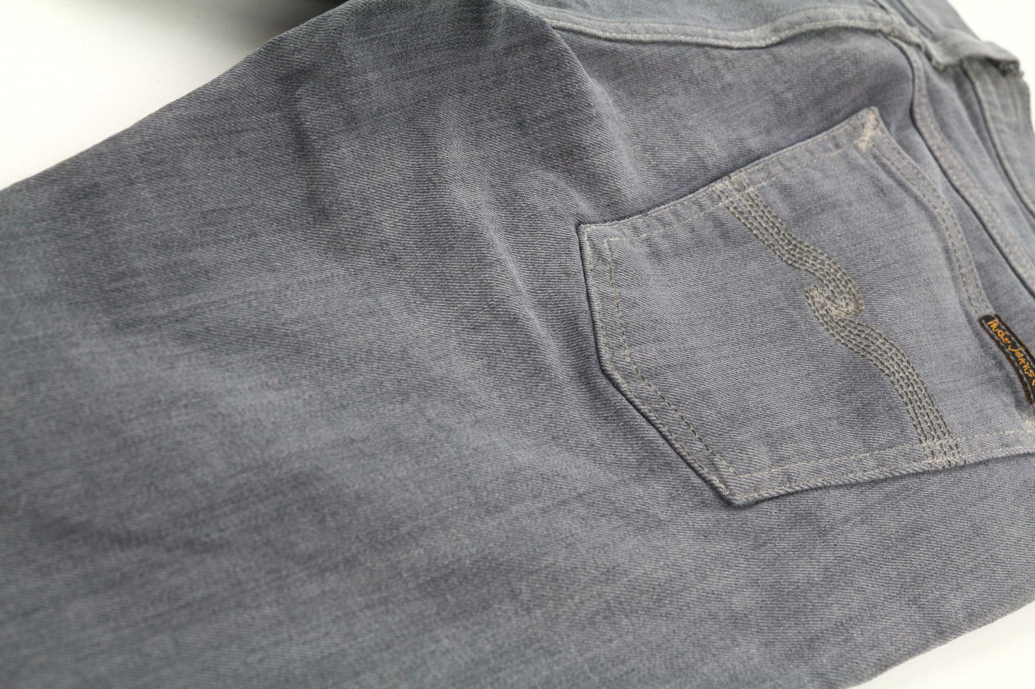 Nudie Jeans TIGHT LONG JOHN W30/L32 Organic Charcoal Slim Fit 80671 Size US 30 / EU 46 - 9 Thumbnail