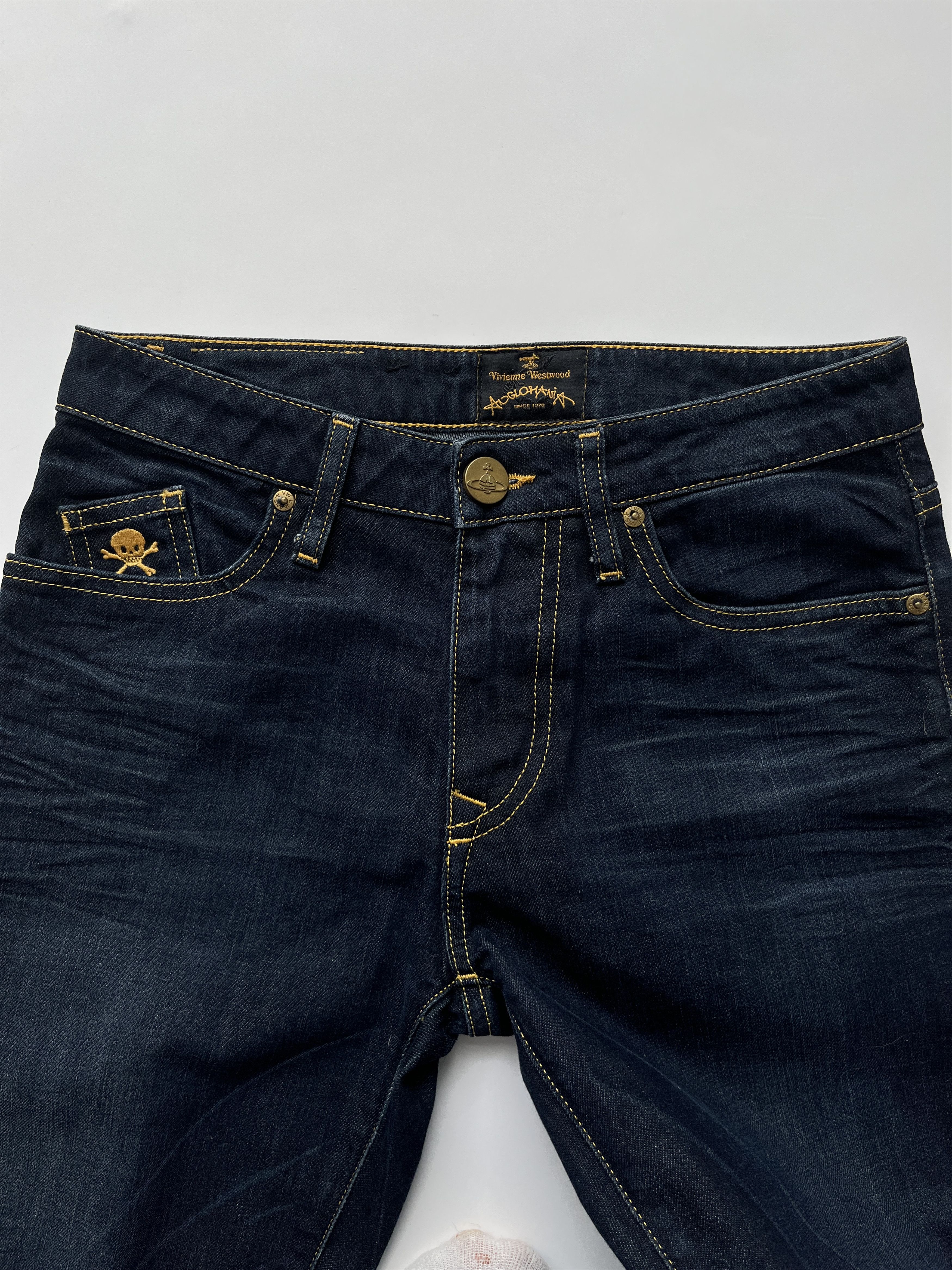Vivienne Westwood ⚡️QUICK SALE⚡️Vivienne Westwood Anglomania Blue Denim Jeans Size 26" / US 2 / IT 38 - 4 Thumbnail