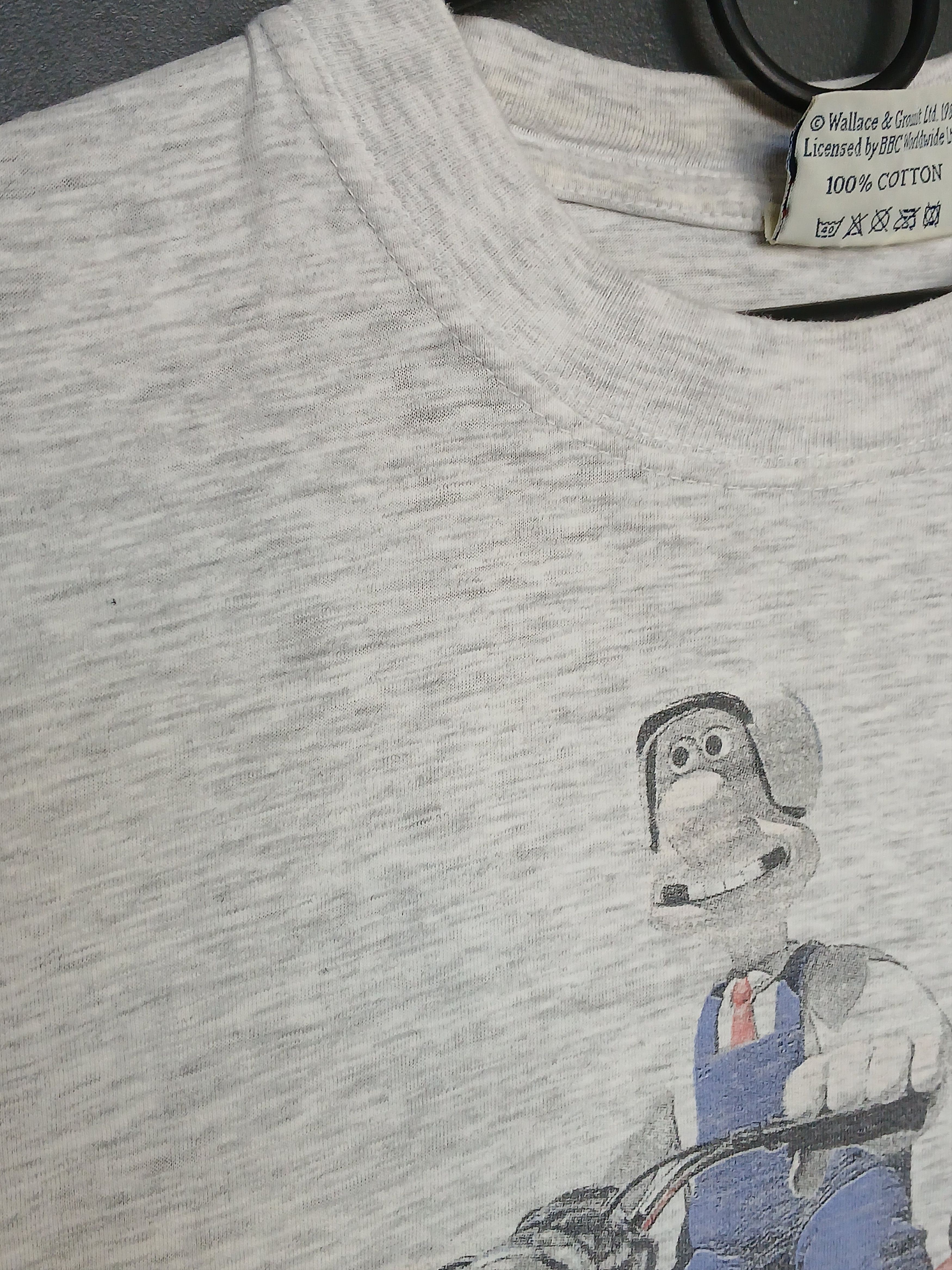 Cartoon Network × Vintage Vintage Wallace And Gromit T-Shirt Size US M / EU 48-50 / 2 - 5 Thumbnail