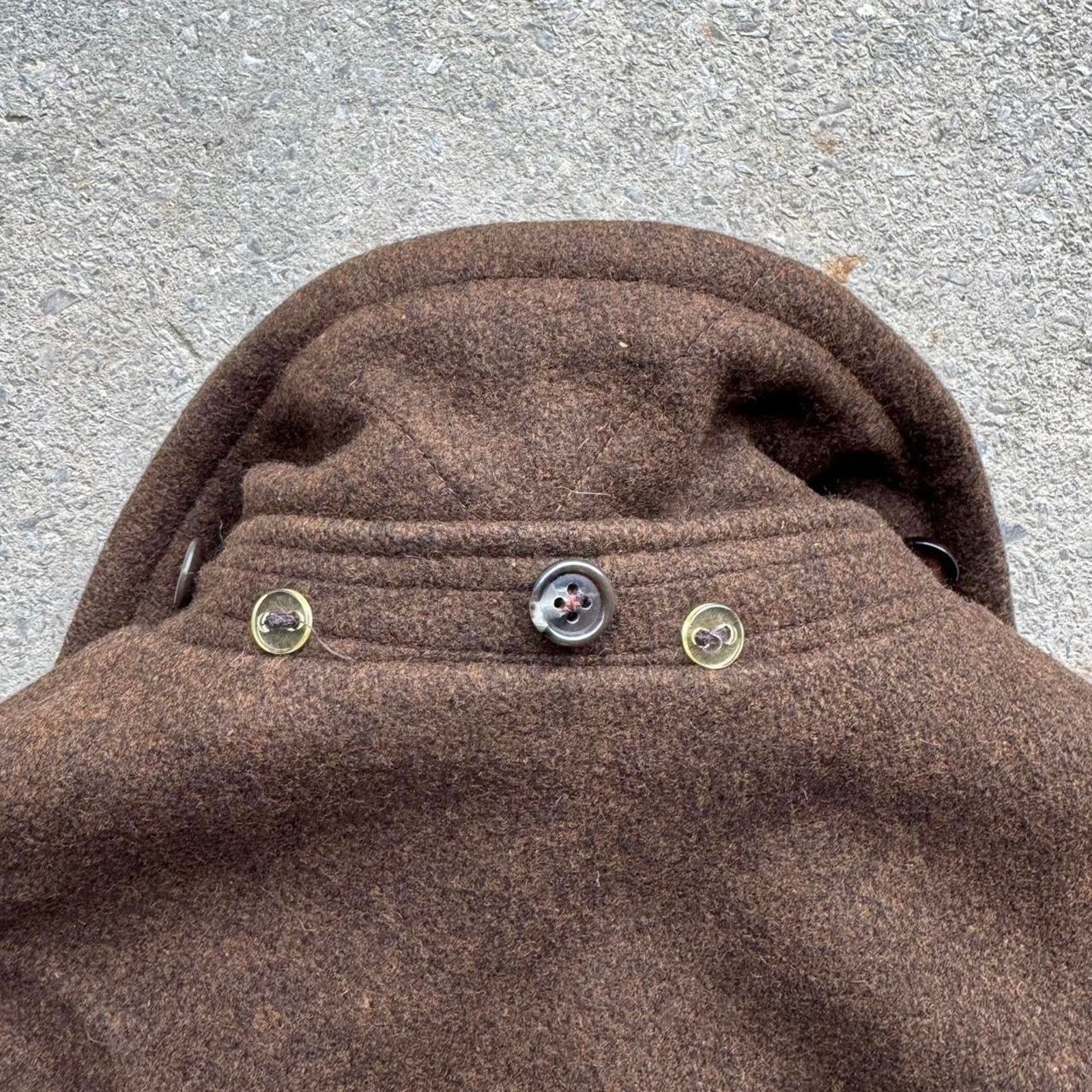 McGregor 70s McGregor Pile Lined Heavy Wool Coat with Detachable Hood Size US L / EU 52-54 / 3 - 5 Thumbnail