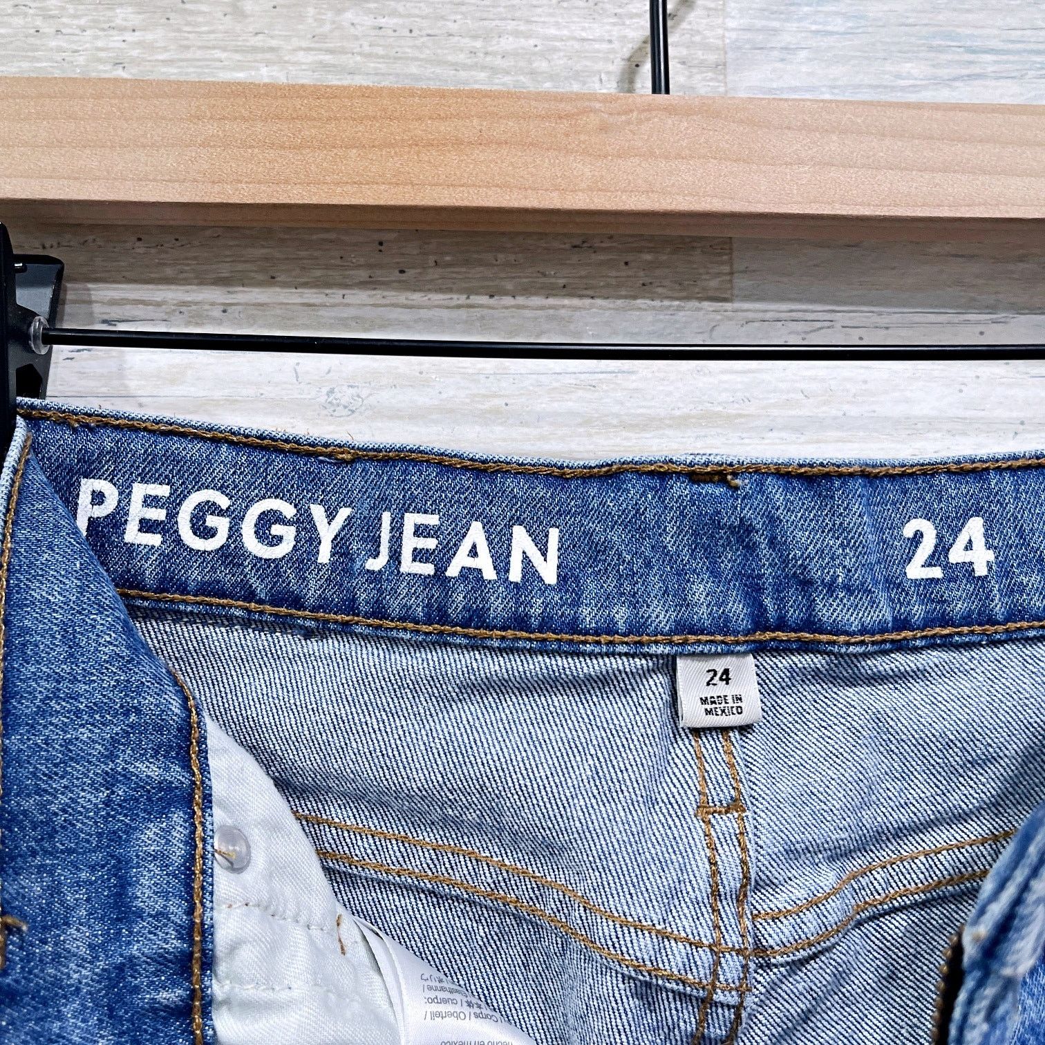 J.Crew J Crew Peggy Barrel Leg Jeans Medium Wash High Rise Women 24 Size 24" / US 00 / IT 34 - 6 Thumbnail