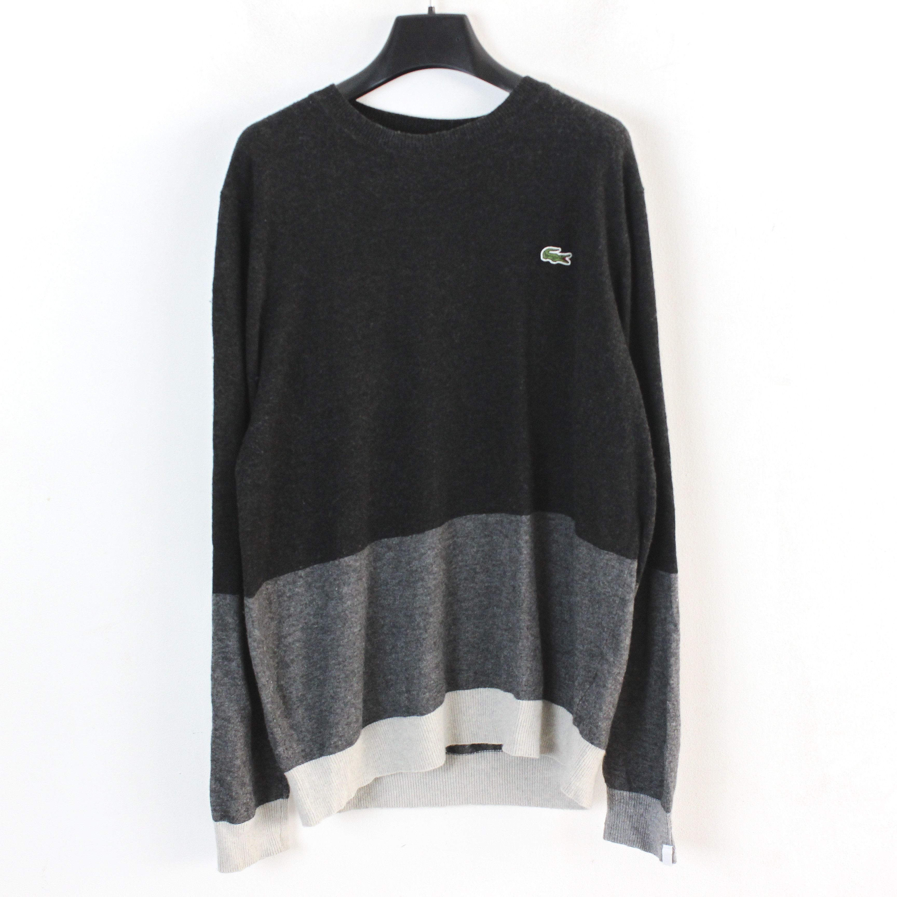 Lacoste L!VE Jumper Sweater Knitted Sweatshirt Pullover Crew Neck Size US L / EU 52-54 / 3 - 1 Thumbnail