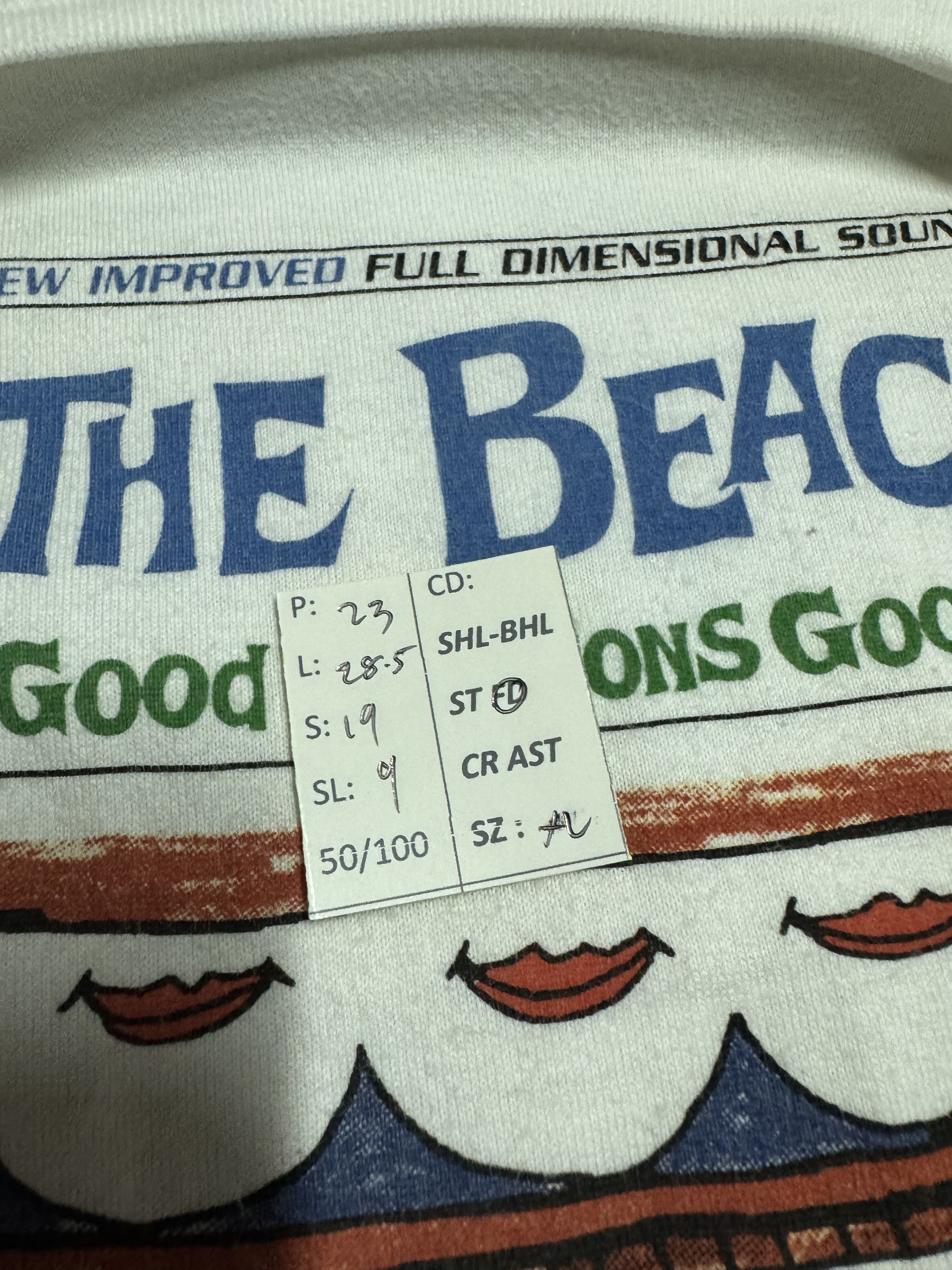 Band Tees VINTAGE THE BEACH BOYS GOOD VIBRATIONS TEE who jam kinks Size US XL / EU 56 / 4 - 21 Thumbnail