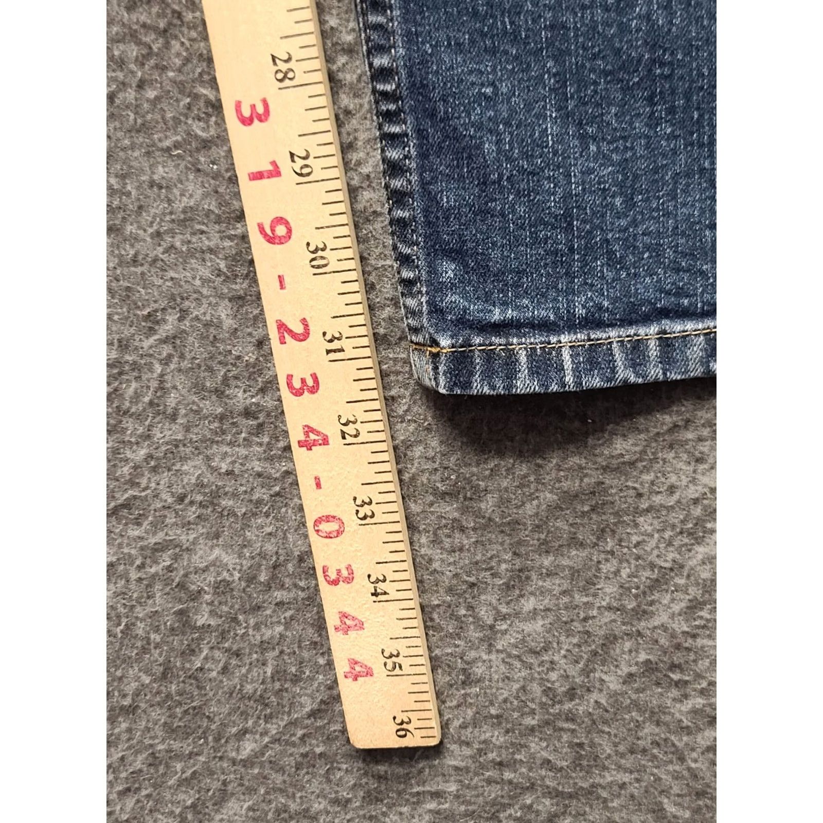 Vintage Duluth Trading Flex Weekender Jeans Mens 38x32 Straight Leg Stretch Denim Blue 5-Pocket Regular Rise Modern Fit Mens Jeans Size US 38 / EU 54 - 7 Thumbnail